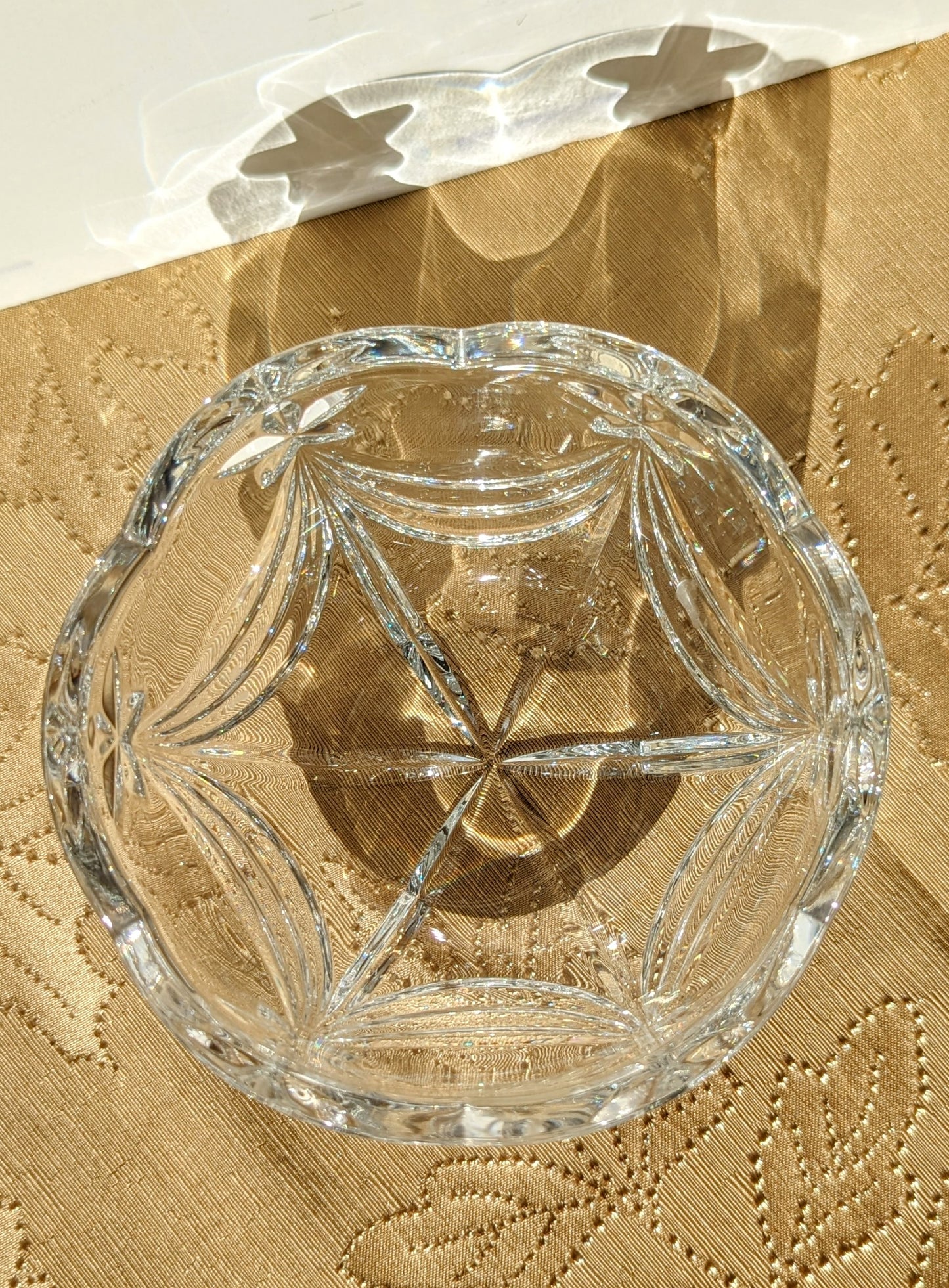 Mikasa Germany Stardust Crystal Bowl