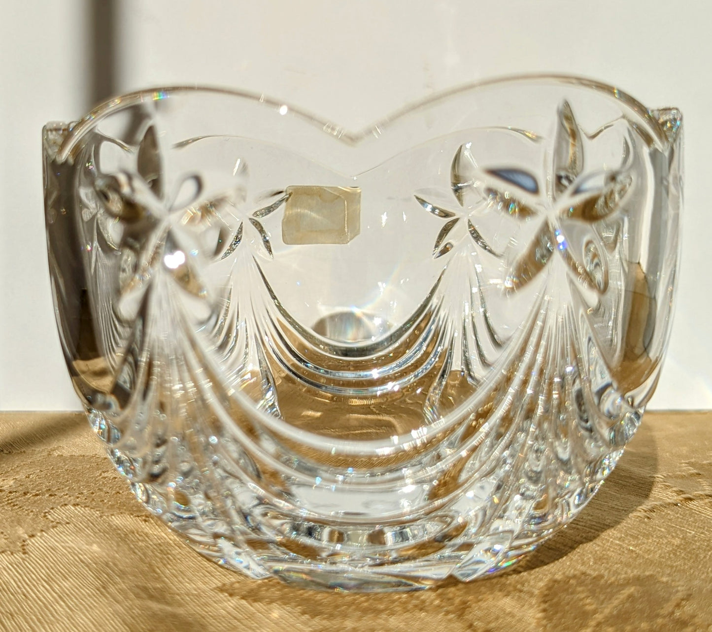 Mikasa Germany Stardust Crystal Bowl