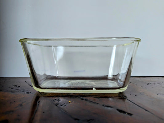 Glasbake Bread Loaf Glass USA 805