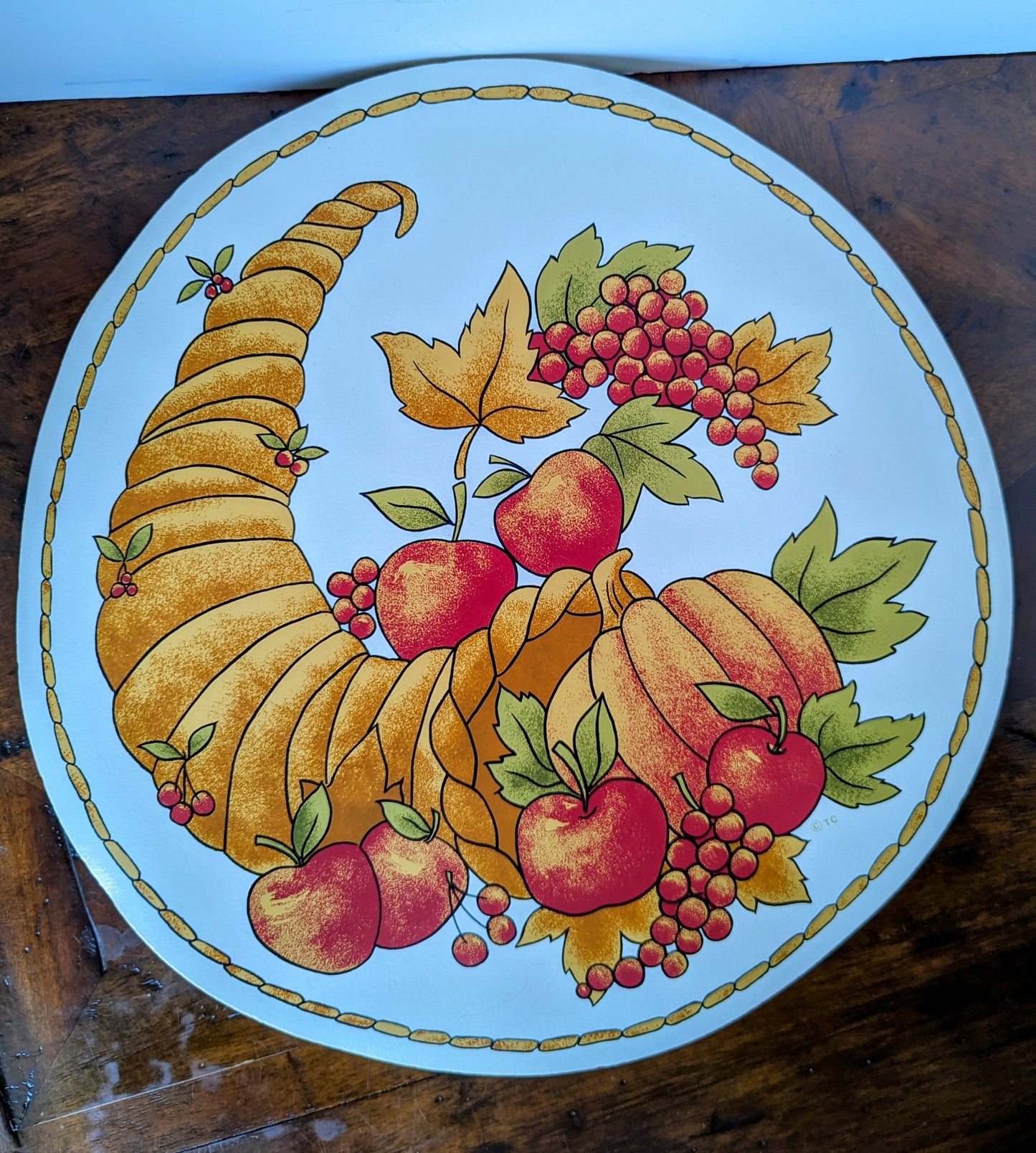 K-Mart Autumn Fest Vinyl Placemats (5)