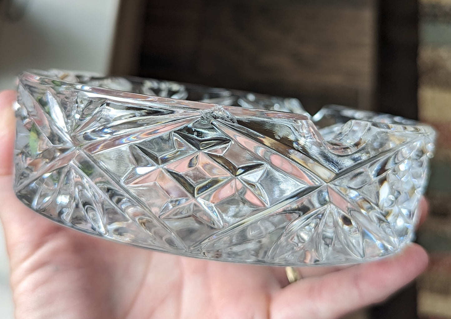 Crystal Cigar Ashtray