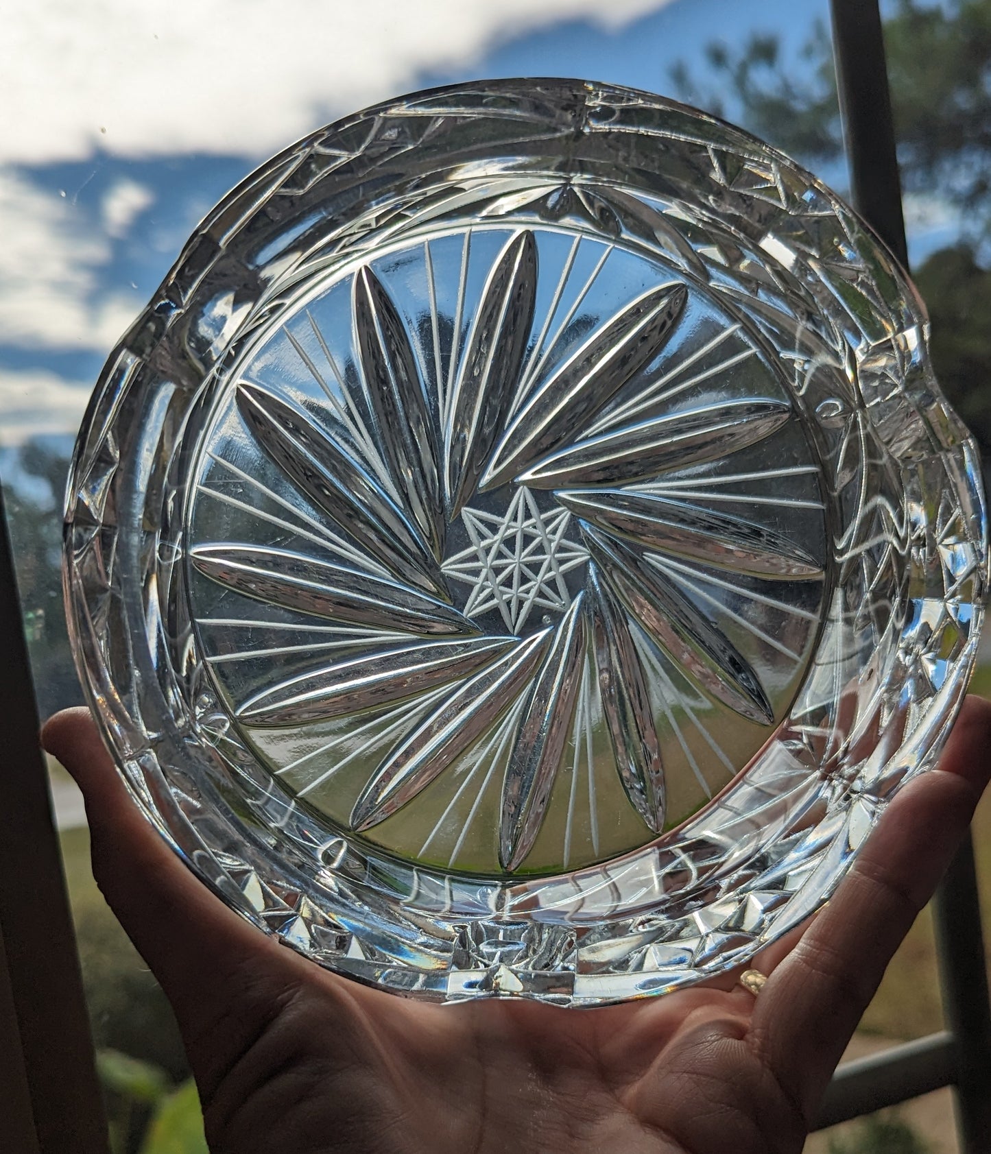 Crystal Cigar Ashtray