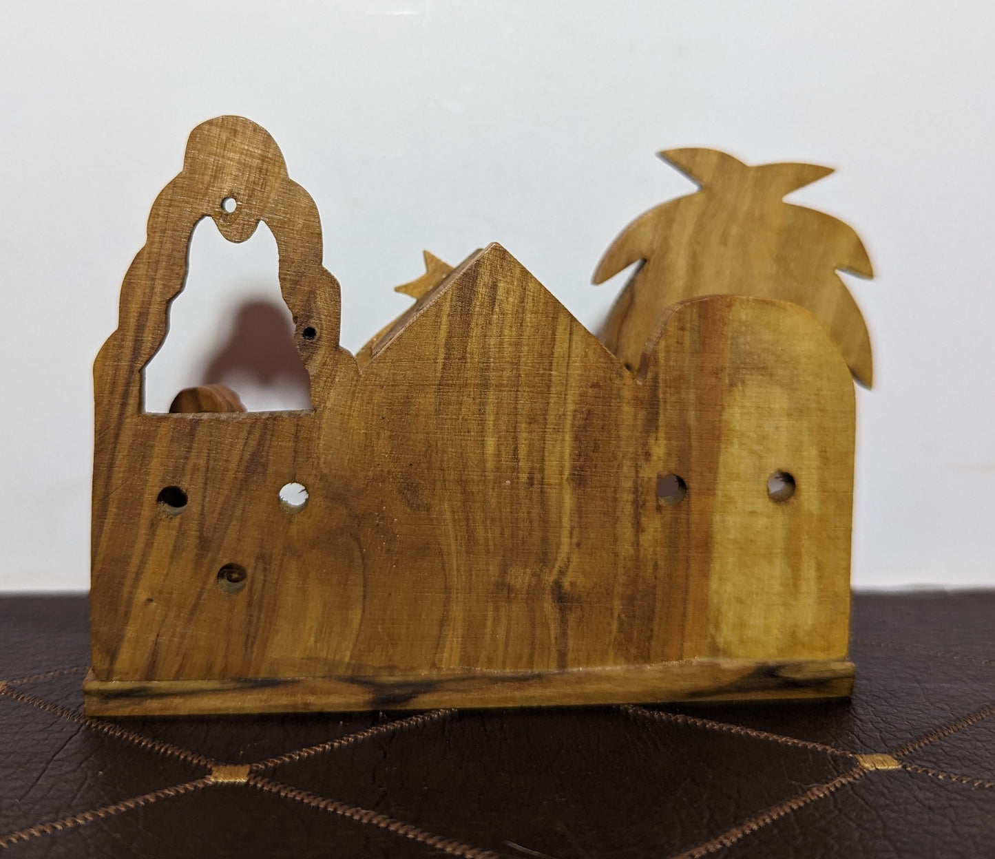 Miniature Bethlehem Olive Wood Nativity