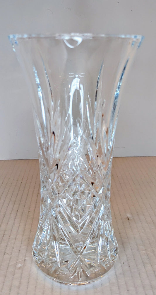 Vintage Cristal d'Arques Masquerade Crystal Vase