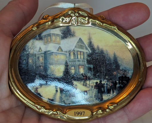 1997 Thomas Kinkade Vintage Ornament