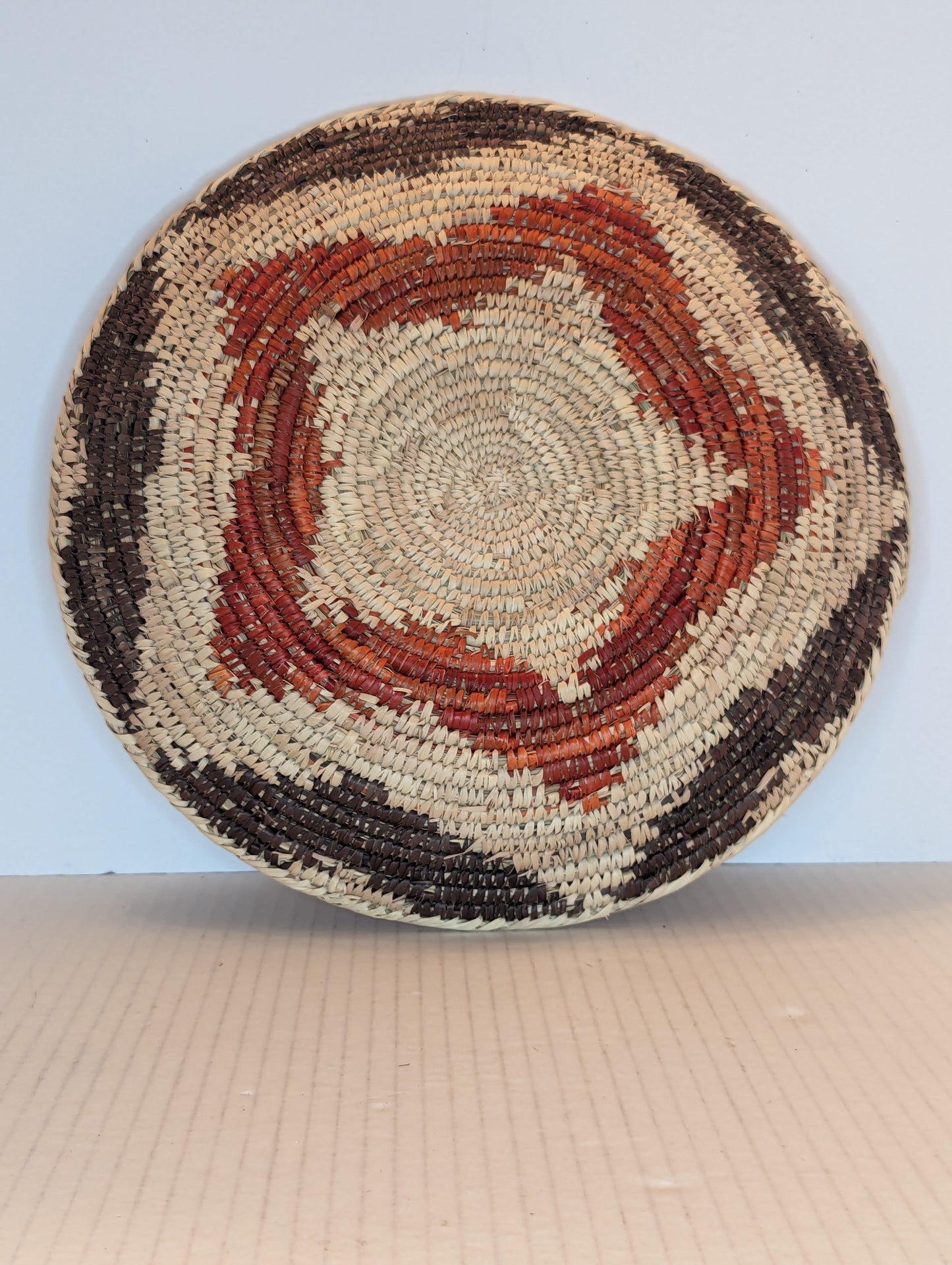 Navajo Hand Woven Basket with Star Shape