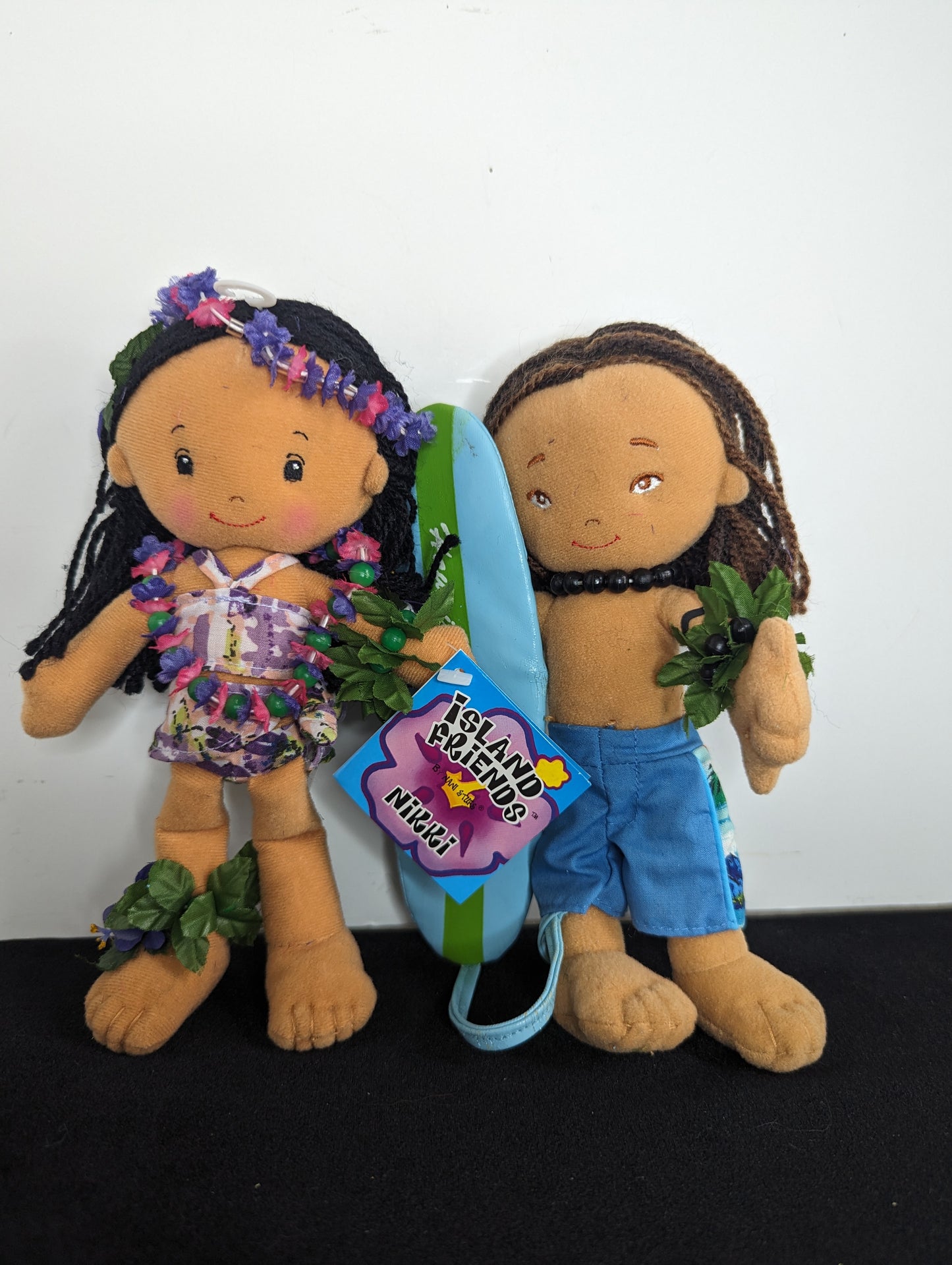 Island Friends Hawaiian Dolls Nikki and Keanu