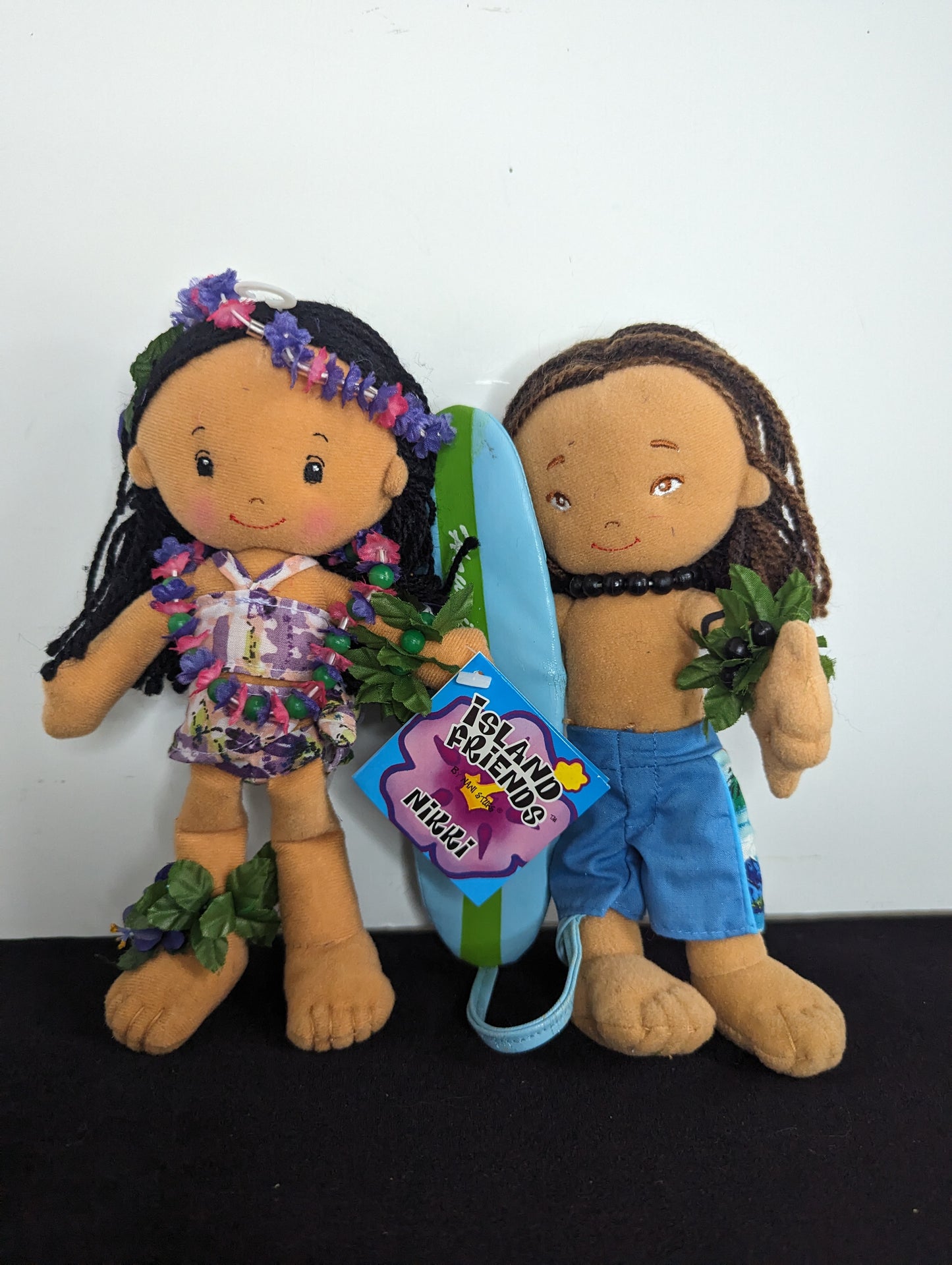 Island Friends Hawaiian Dolls Nikki and Keanu