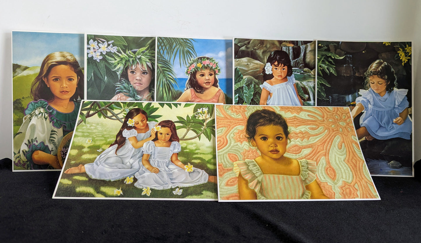 1995 Island Heritage, "Gifts That Say Aloha!" Cards/Envelopes