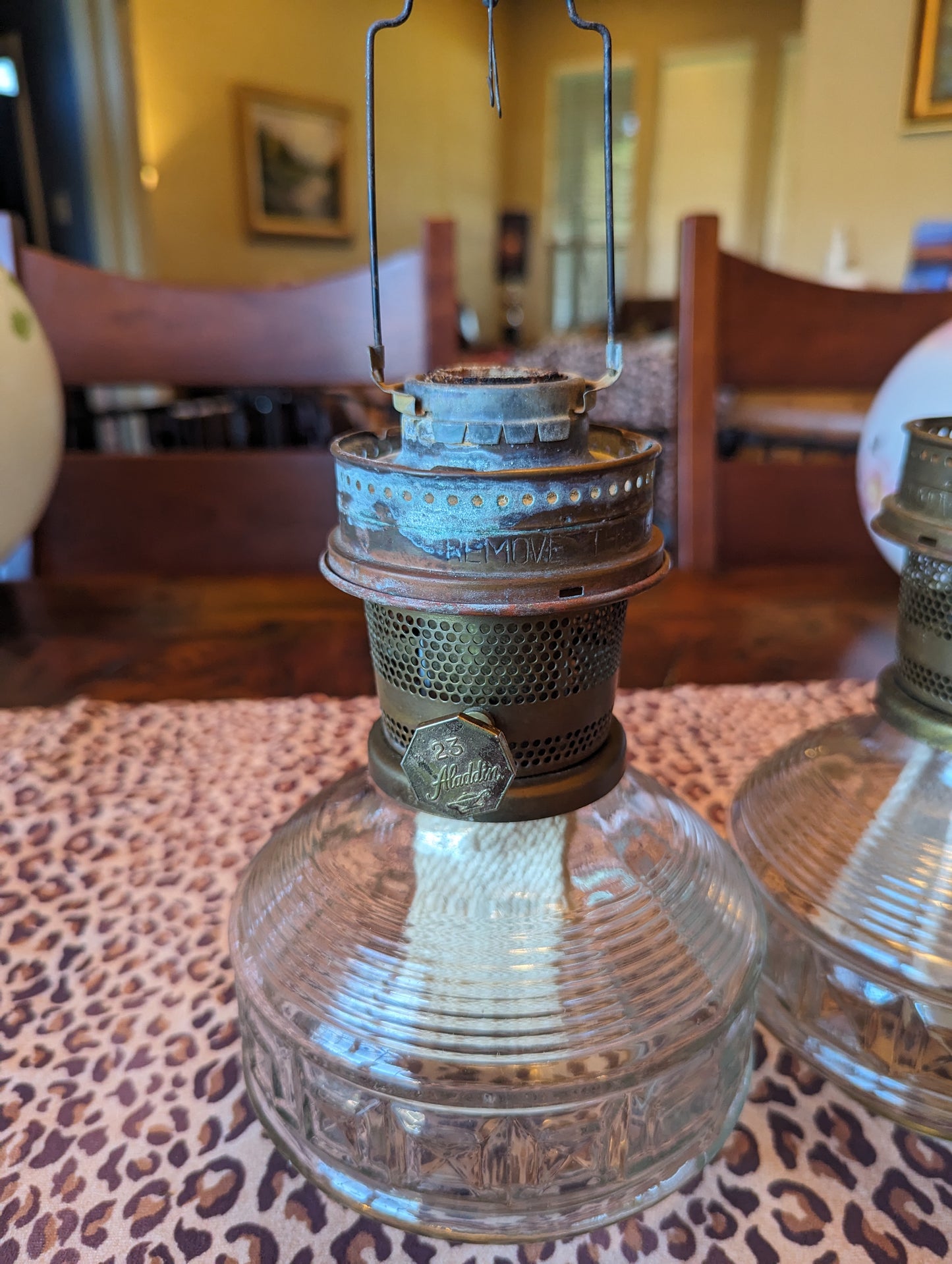 Vintage Aladdin Oil Lamps (2)