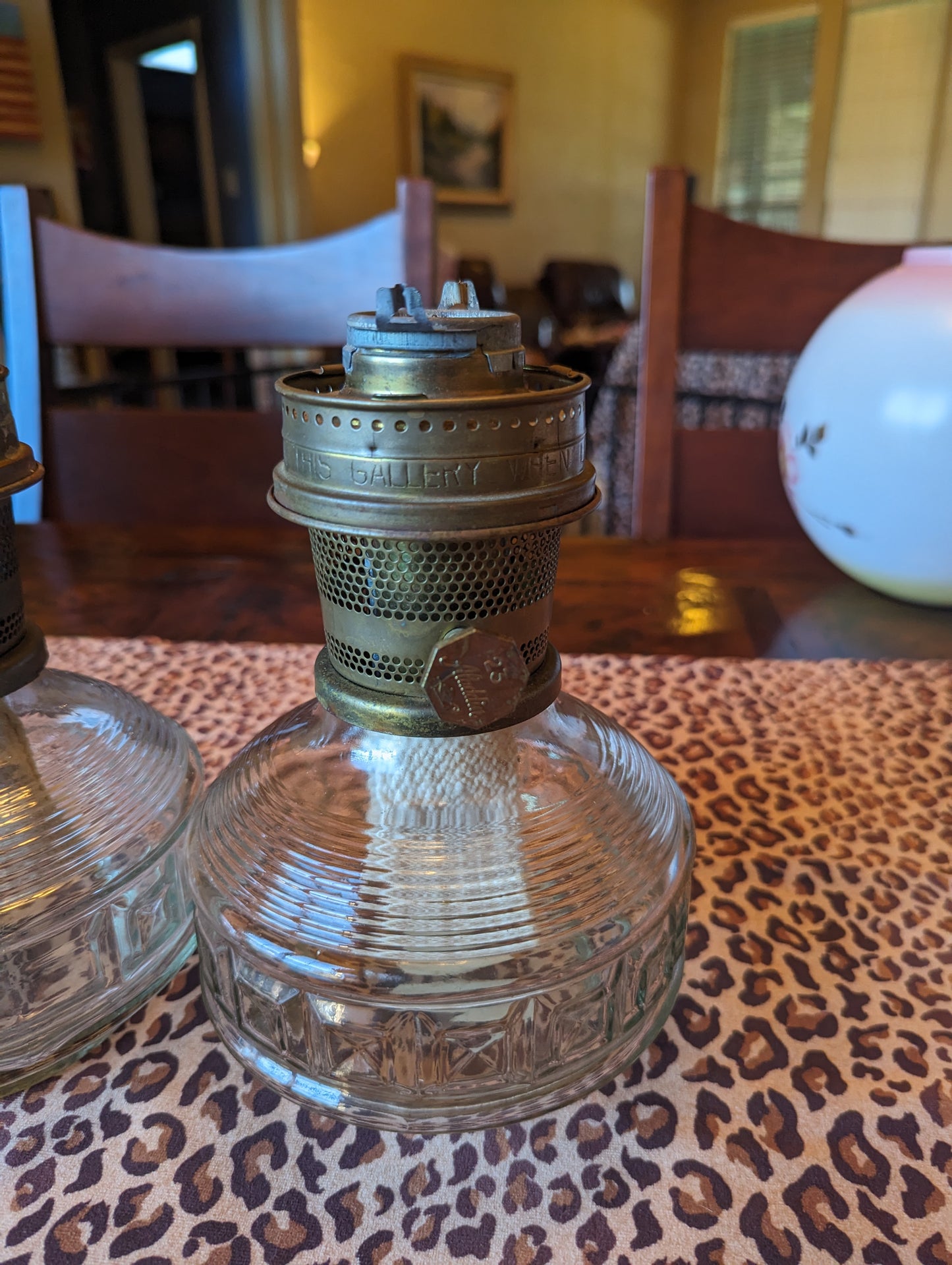 Vintage Aladdin Oil Lamps (2)