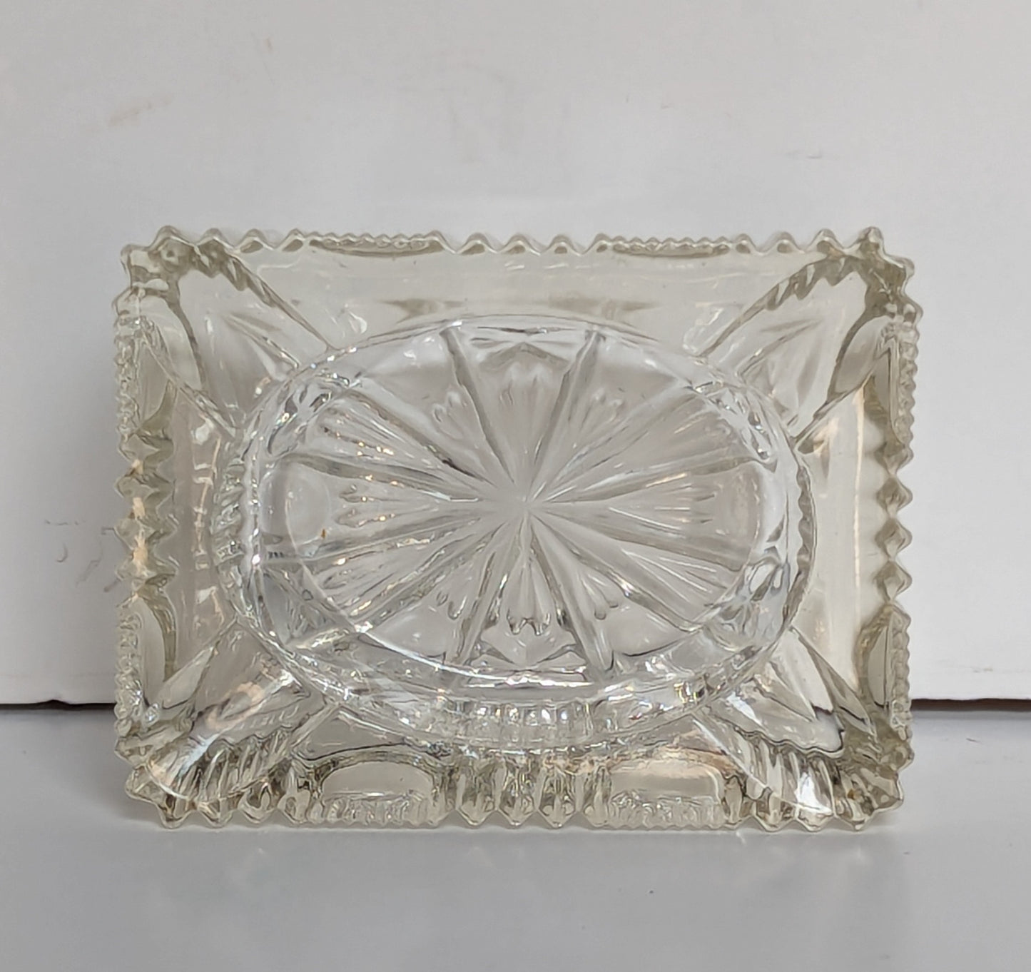 Vintage Crystal Ashtray/Trinket Dish