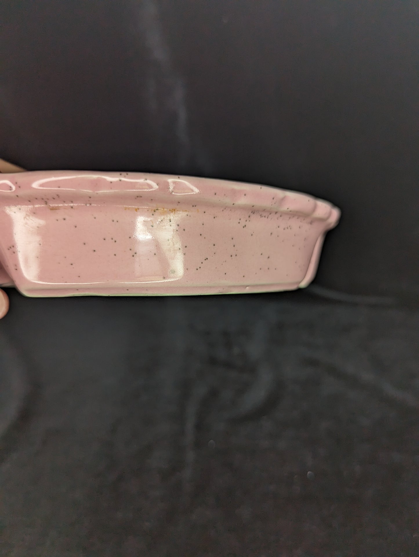 USA Pottery Pink Lazy Susan