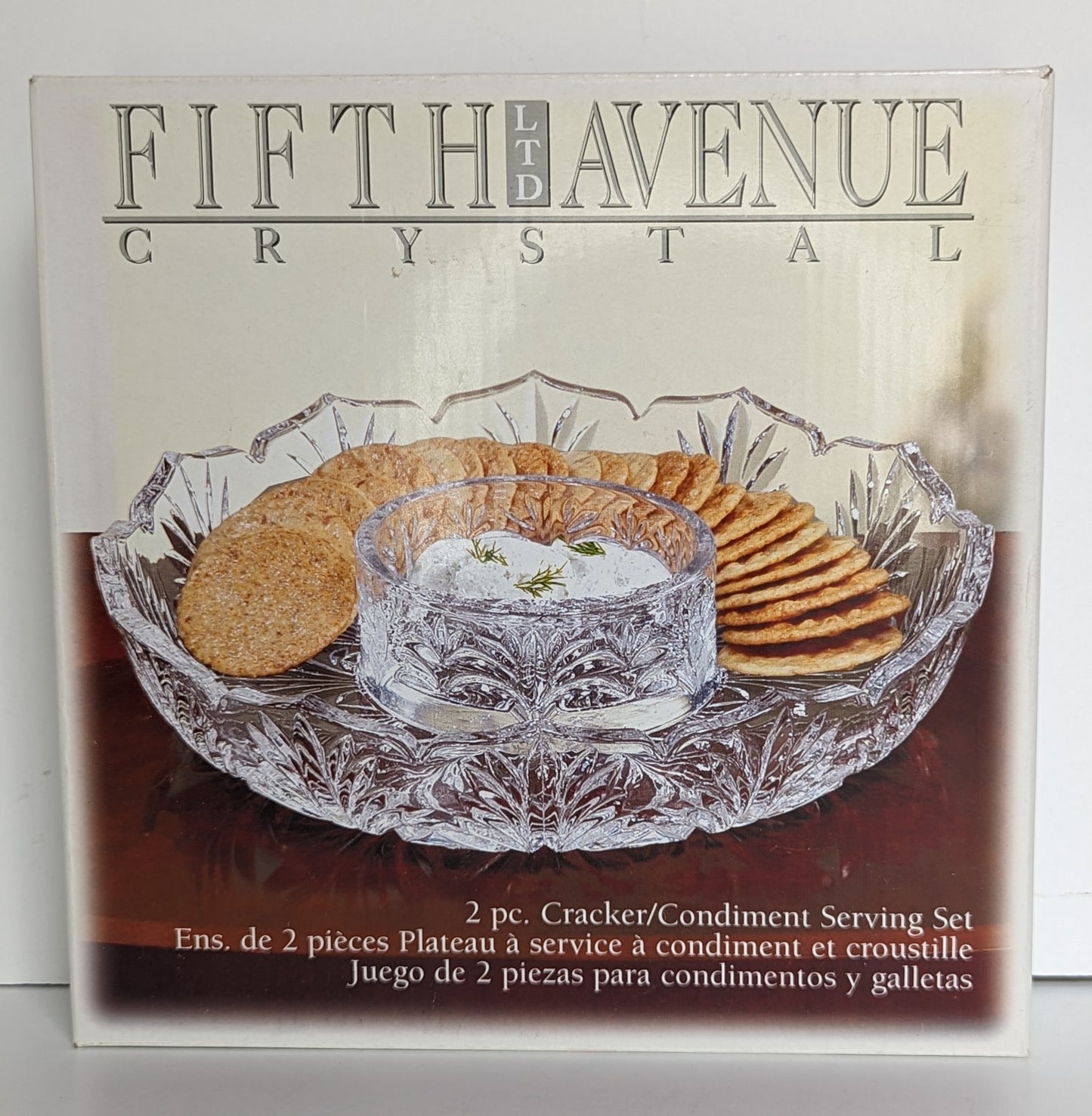 Fifth Avenue Crystal Serving Set