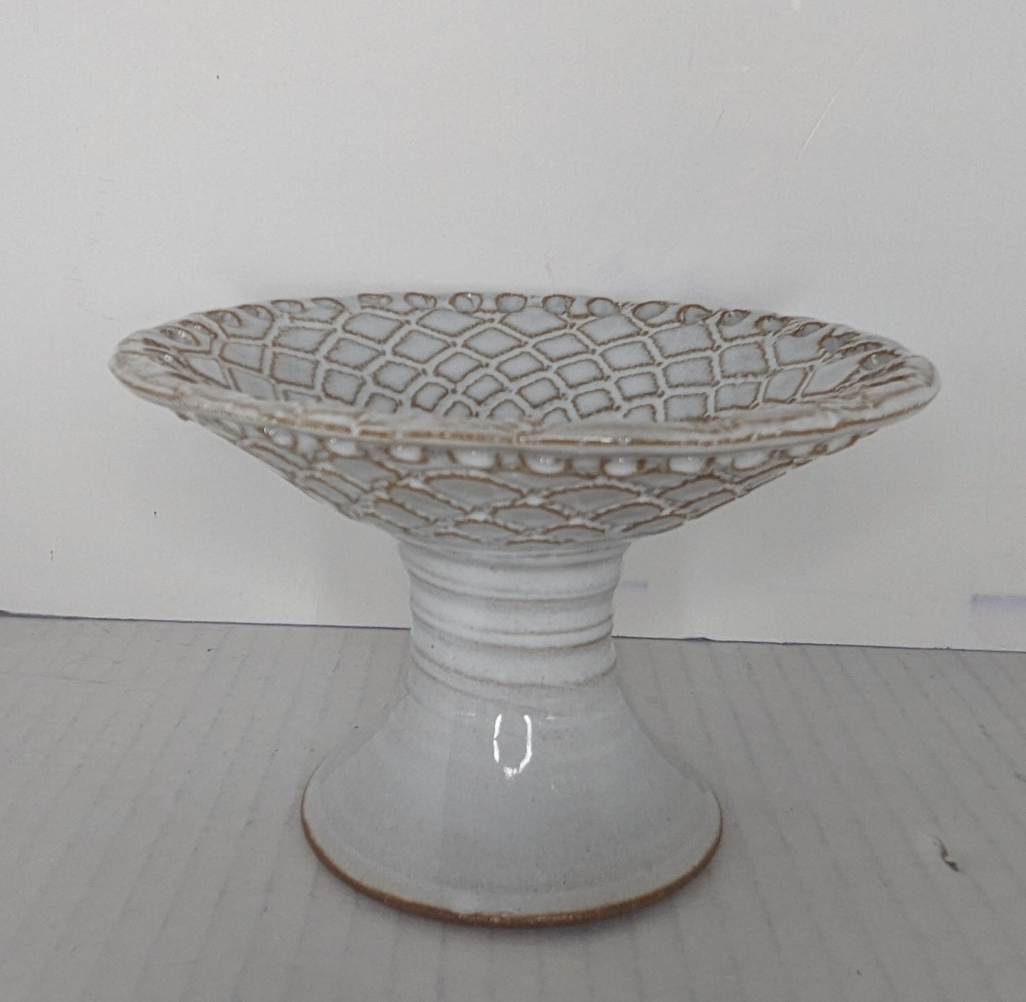 Tracy Shea Lace Pedestal Jewelry Stand