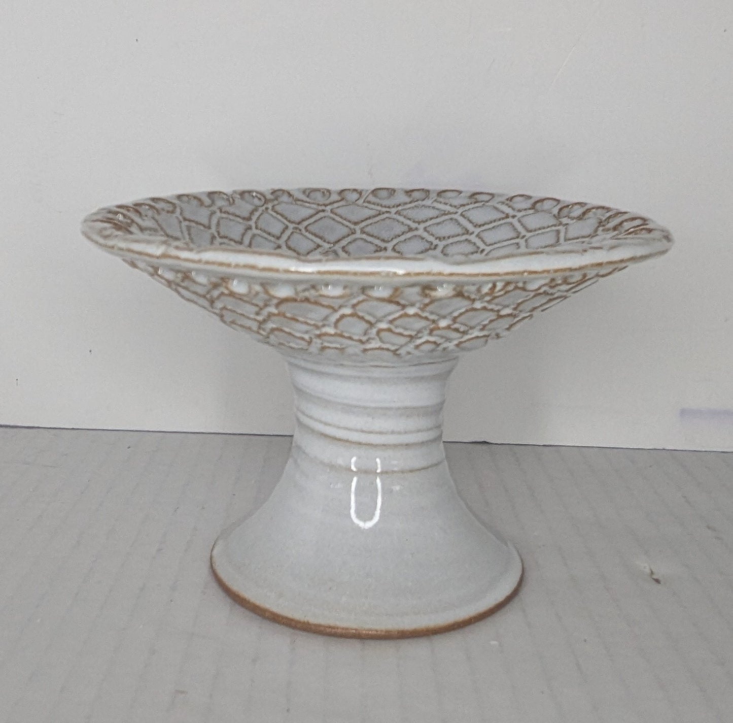 Tracy Shea Lace Pedestal Jewelry Stand