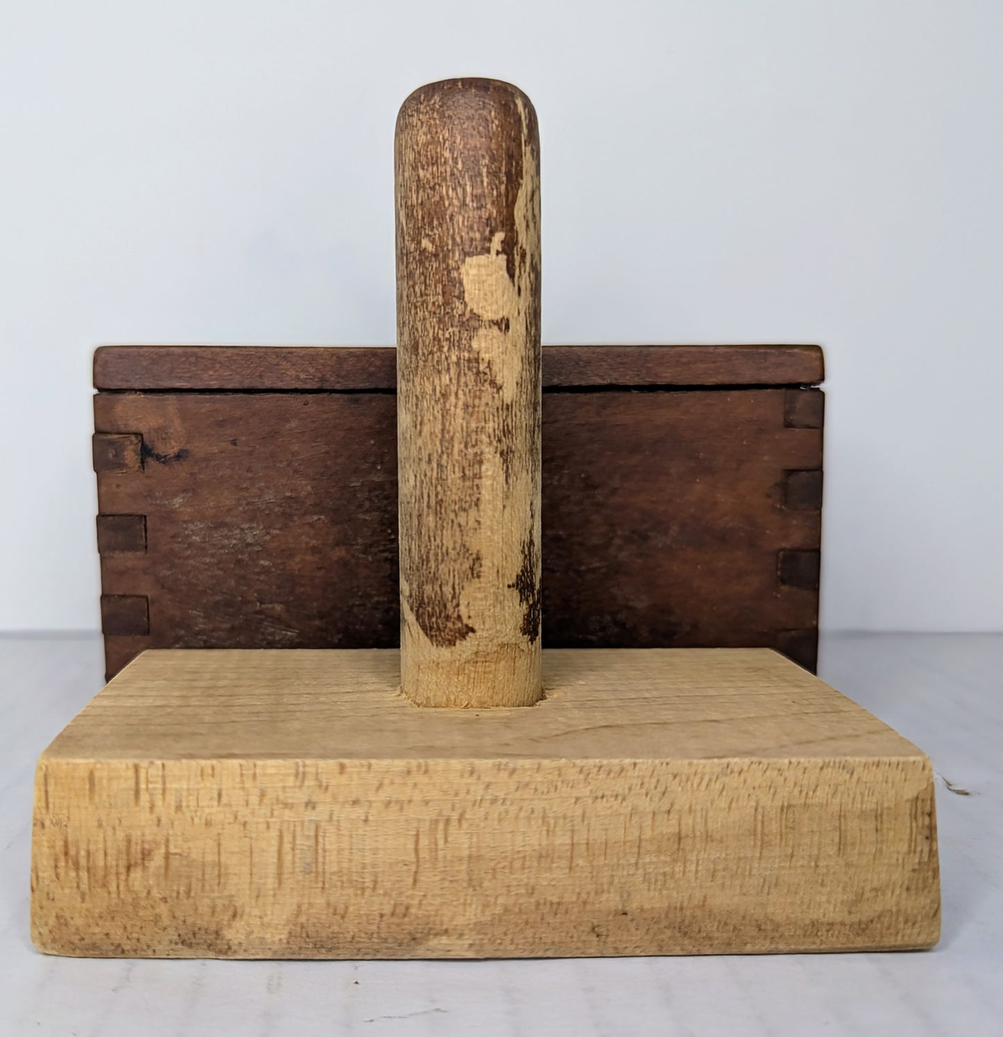 Antique Primitive Butter Press