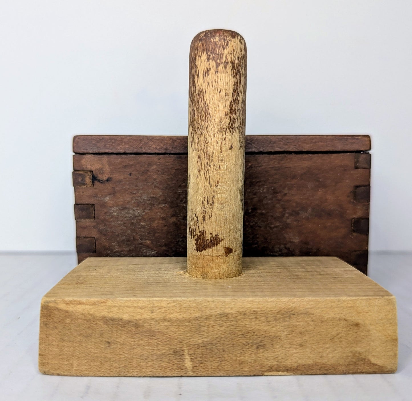 Antique Primitive Butter Press