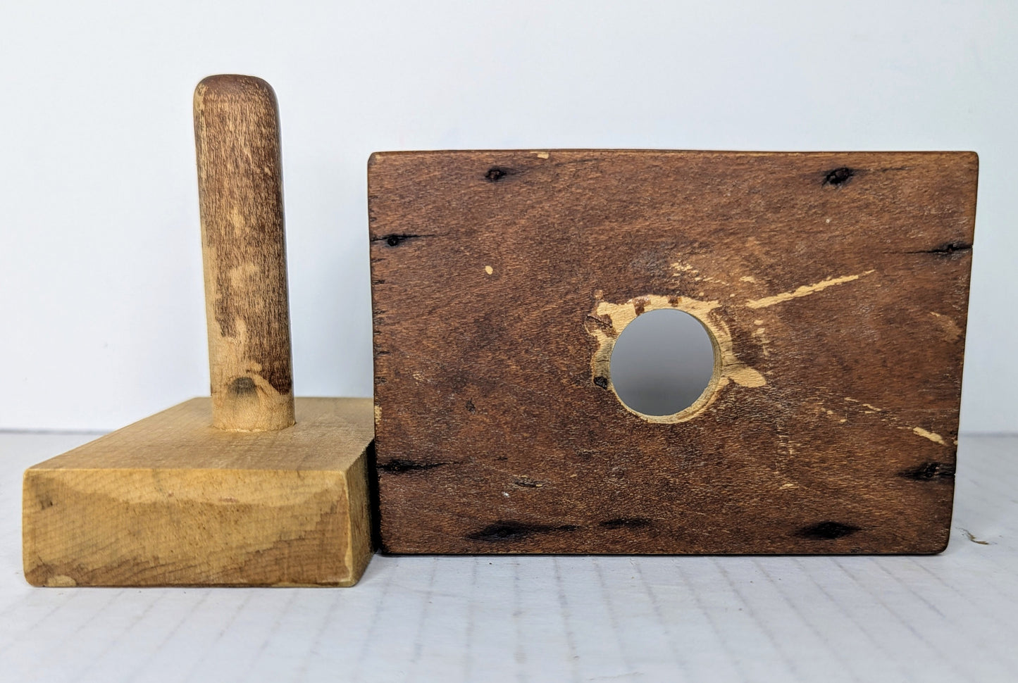 Antique Primitive Butter Press