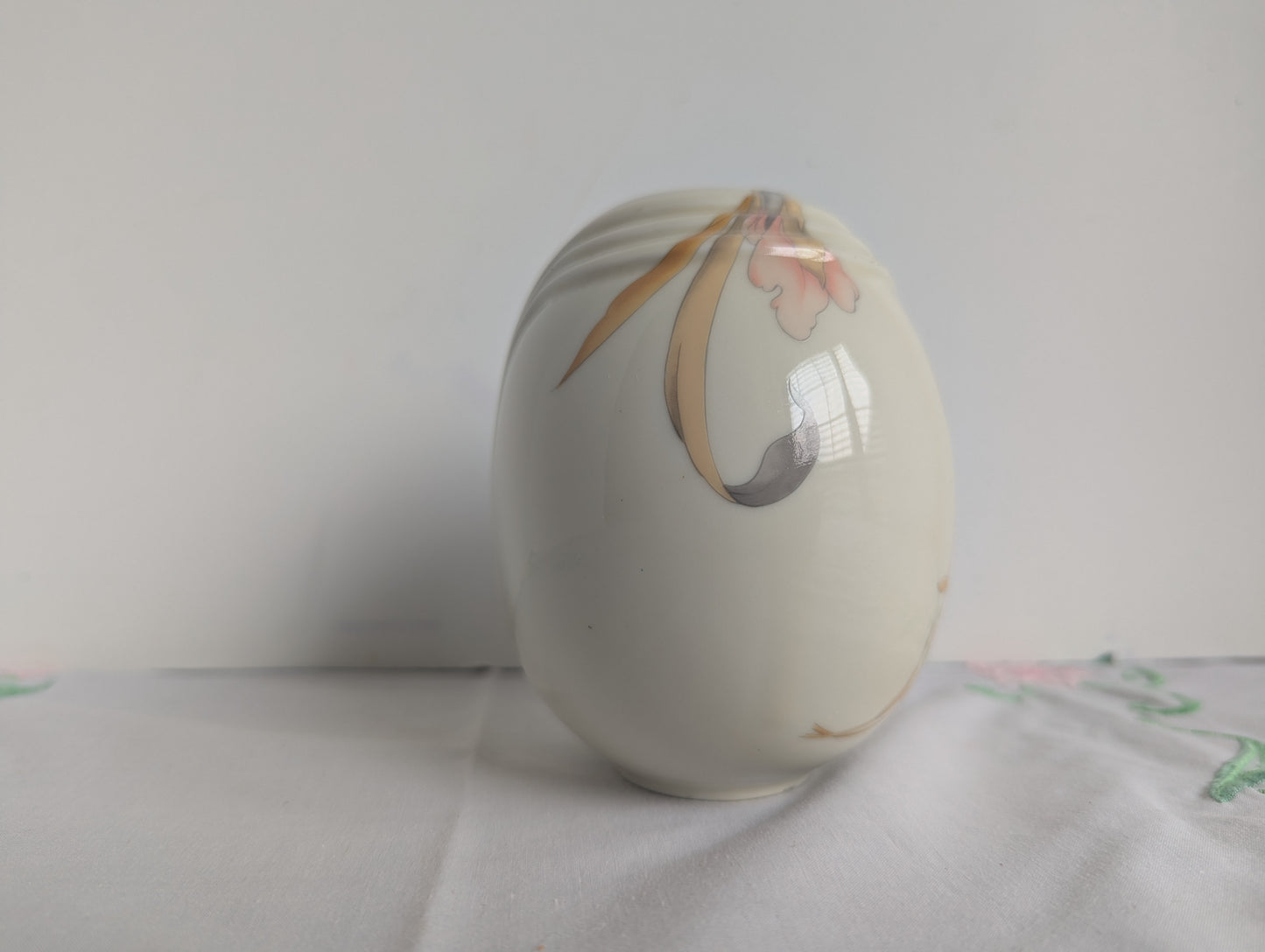 French Orchid Japanese Bud Vase