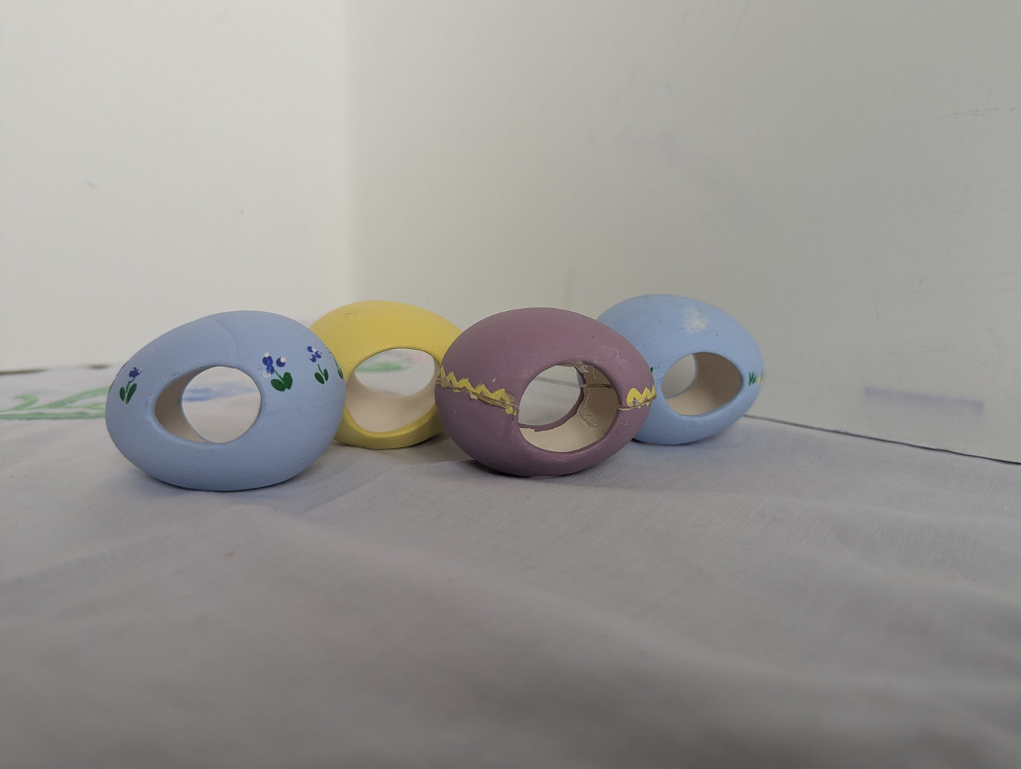 Easter Egg Shaped Napkin Rings