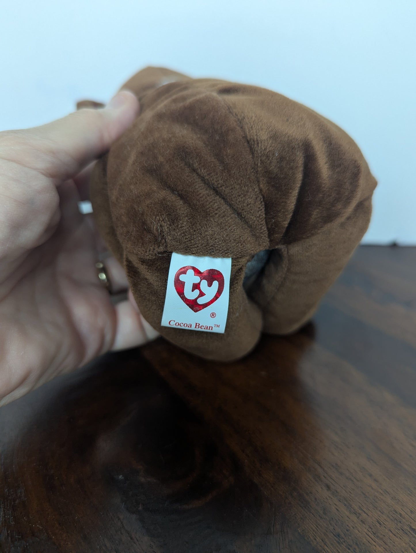ty 100 years Hershey's Kiss Plush Cocoa Bean
