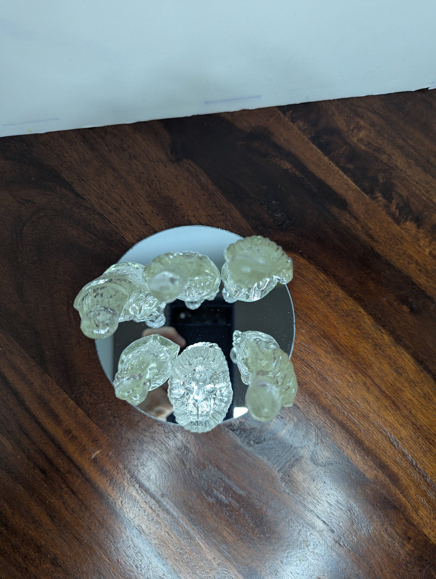 1988 Glass Nativity Set