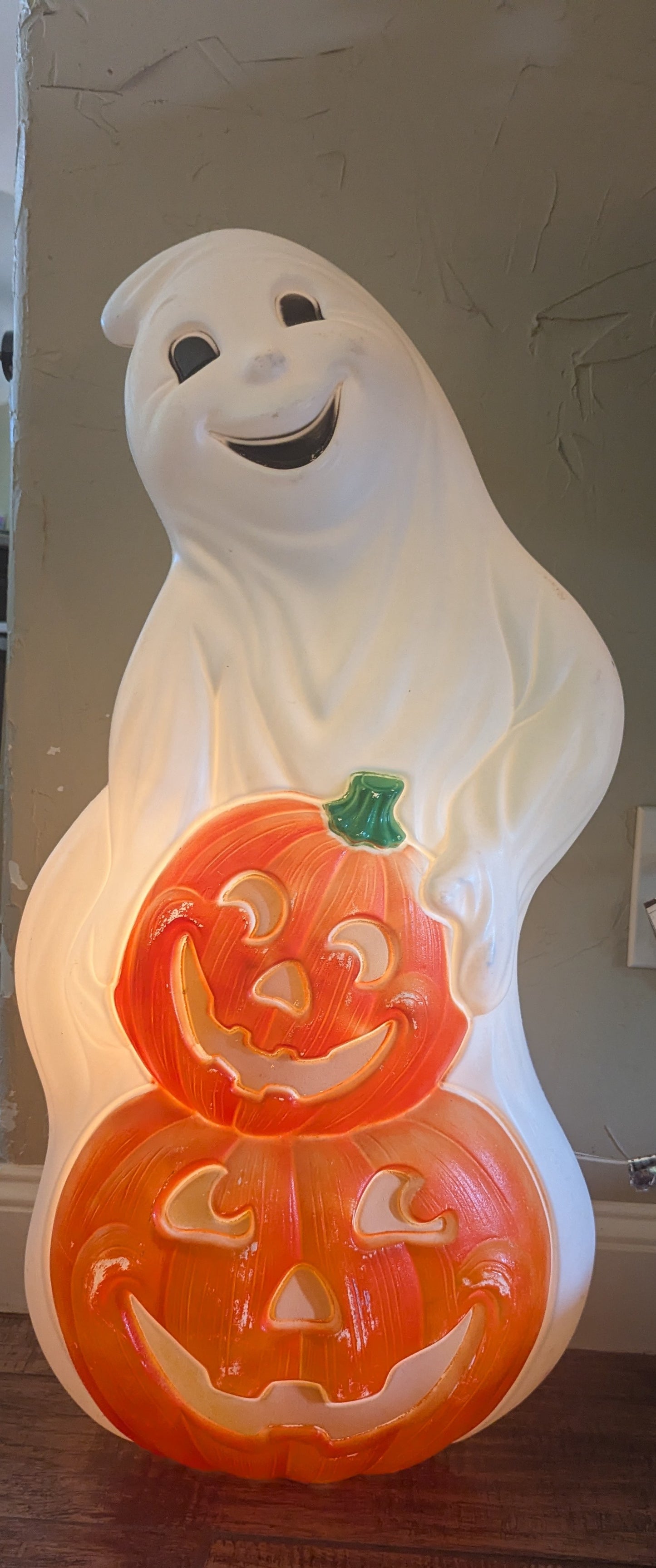 Grand Venture 1997 Halloween Blow Mold Ghost