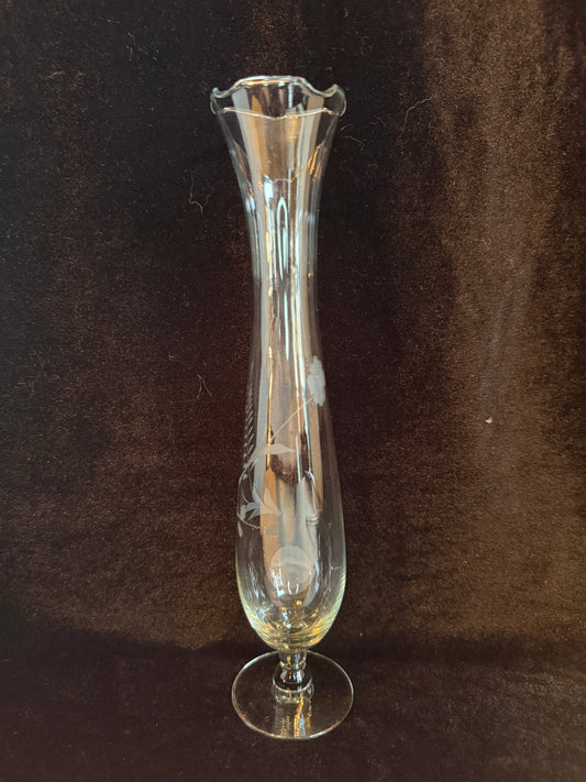Crystal Bud Vase