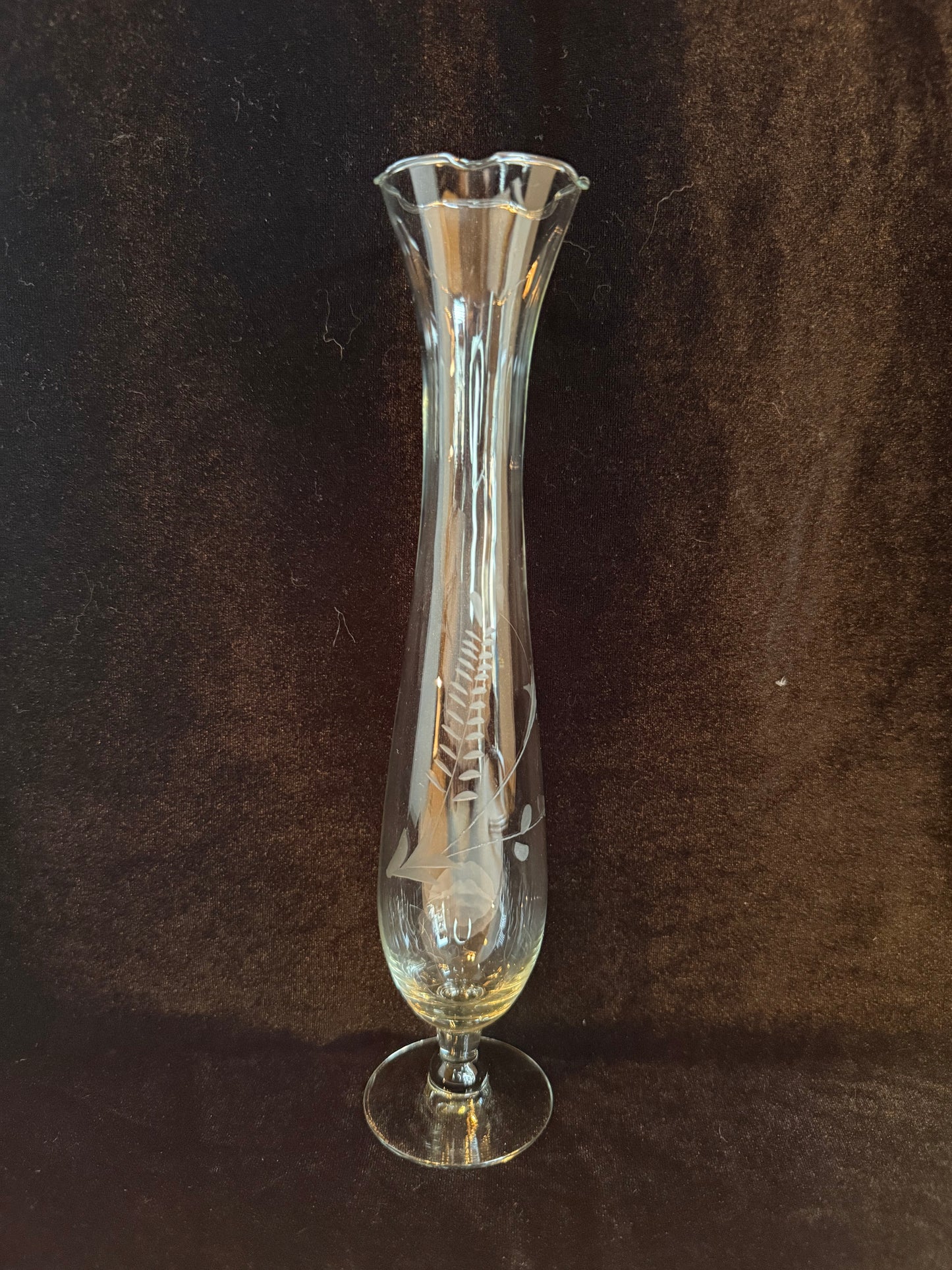 Crystal Bud Vase