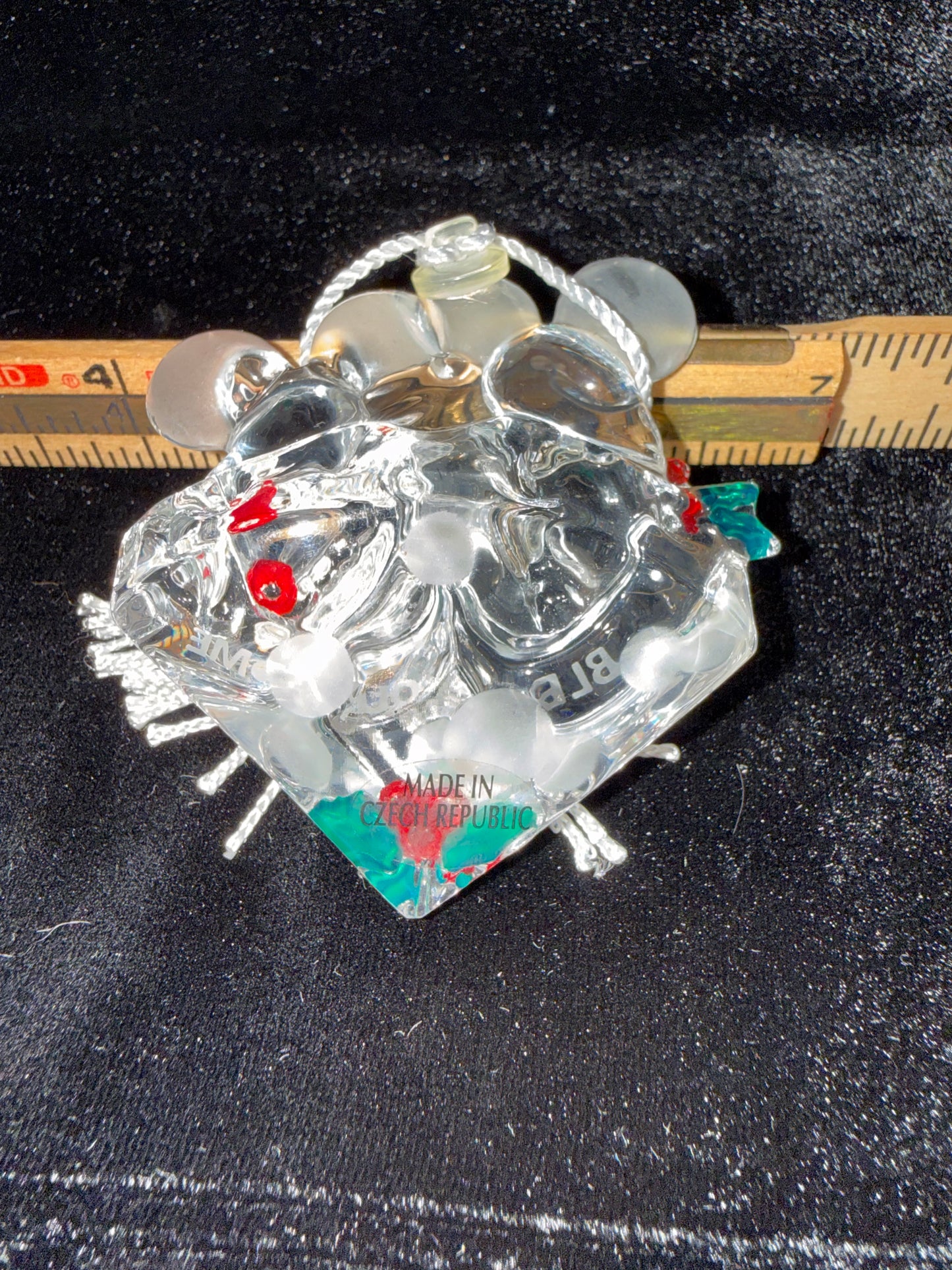 2007 Lenox "Bless our home" Mouse Ornament