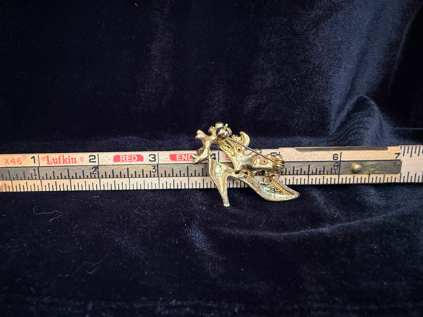 Victorian Style Shoe Brooch