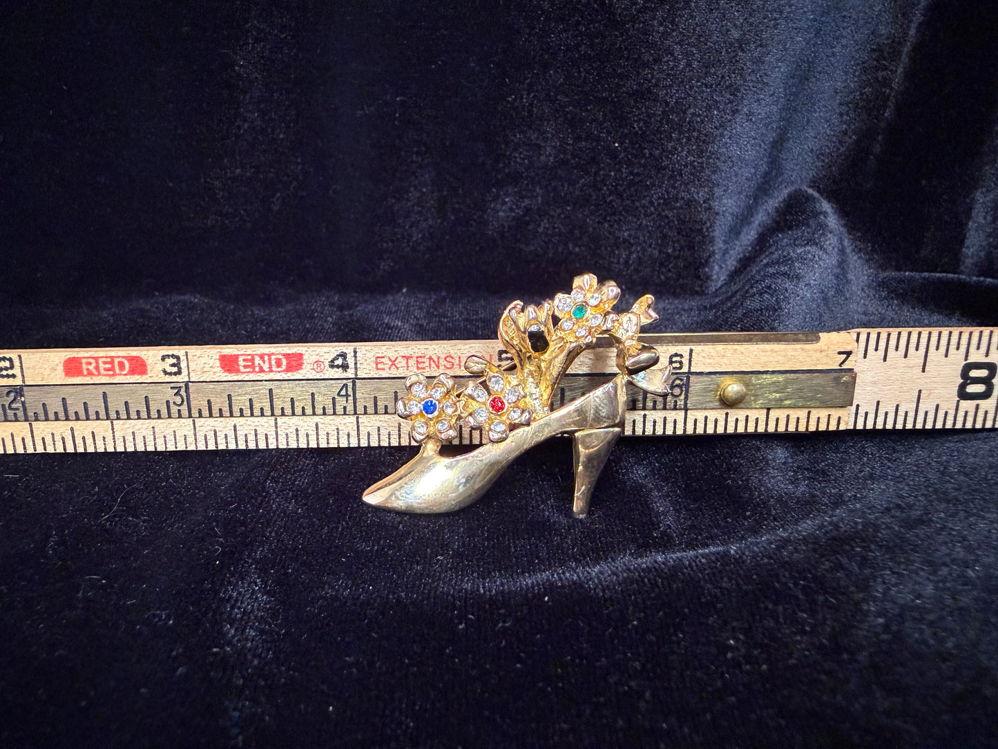 Victorian Style Shoe Brooch