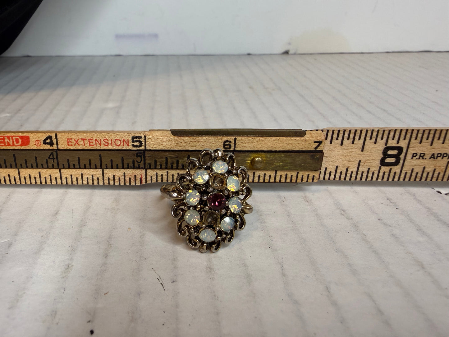 Filigree Costume Jewelry Ring