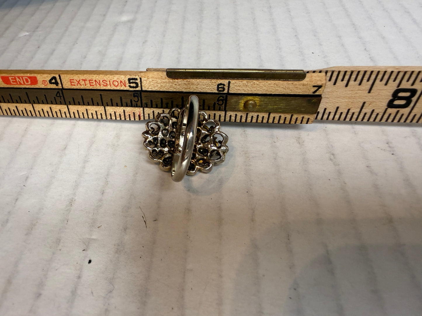 Filigree Costume Jewelry Ring