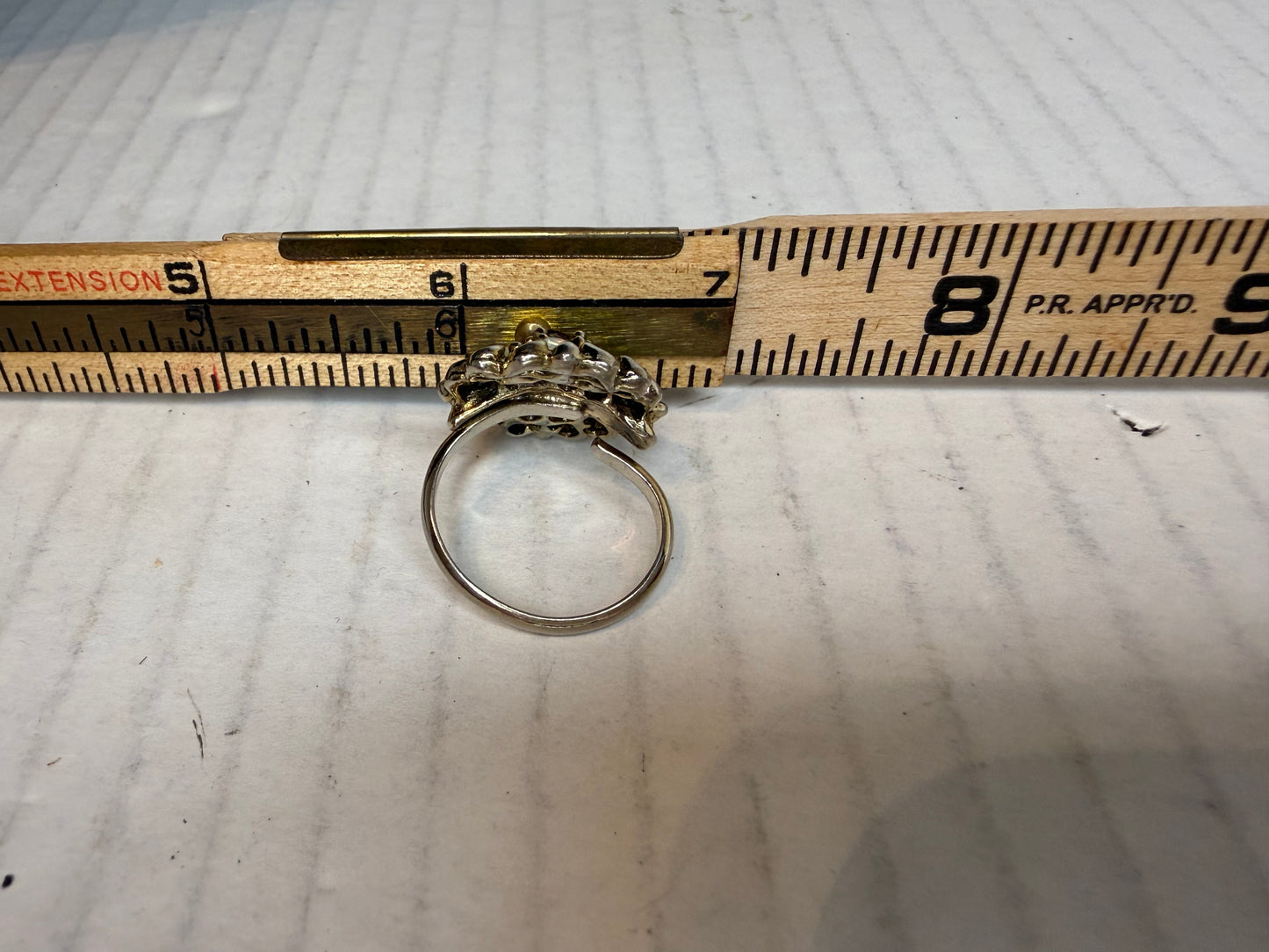 Filigree Costume Jewelry Ring