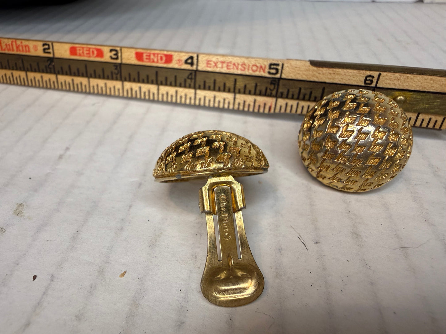 Christian Dior Earrings/No Mark Earrings