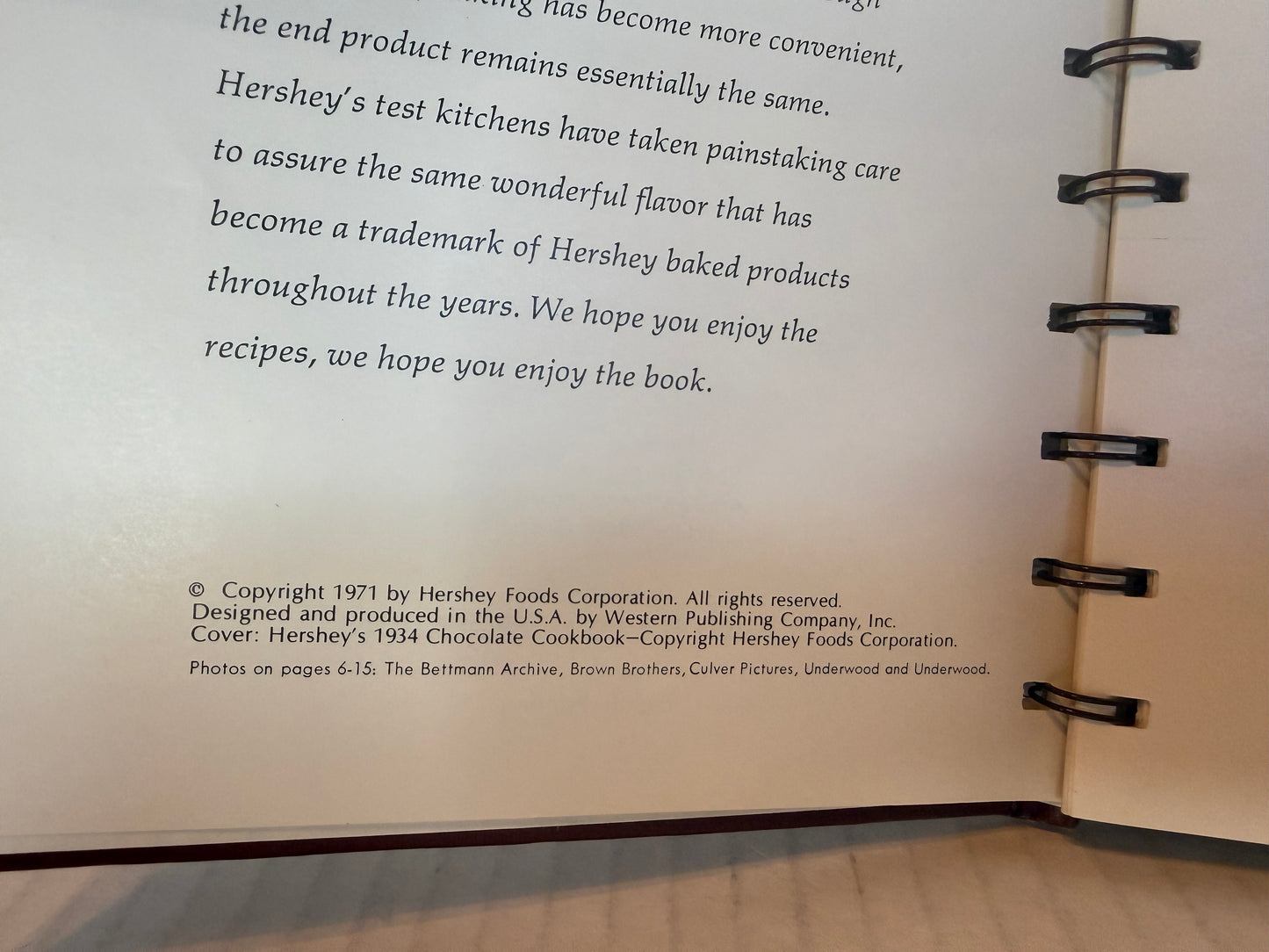 Hershey's 1934 Cookbook Eighth Printing