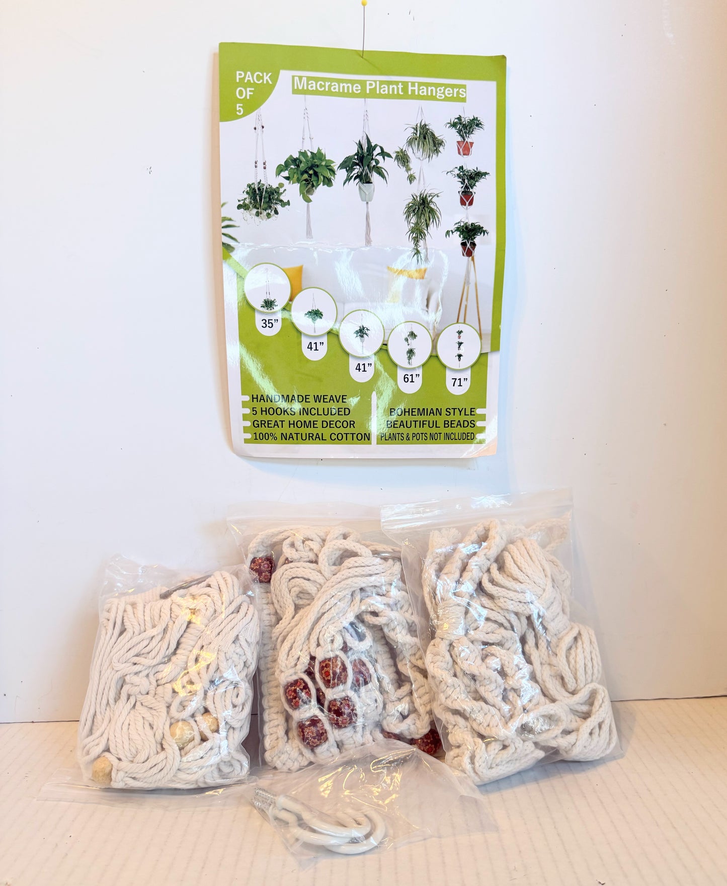 Macrame Plant Hangers (3)
