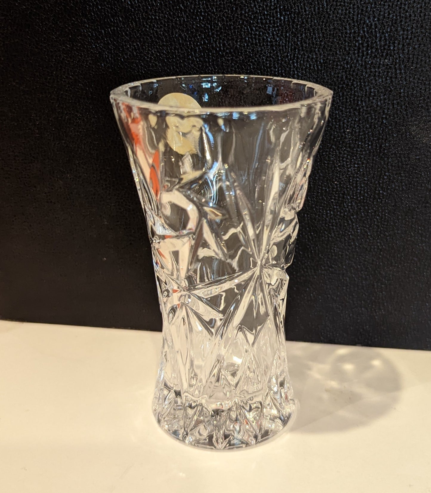 Vintage Lenox Crystal Star Vase with COA