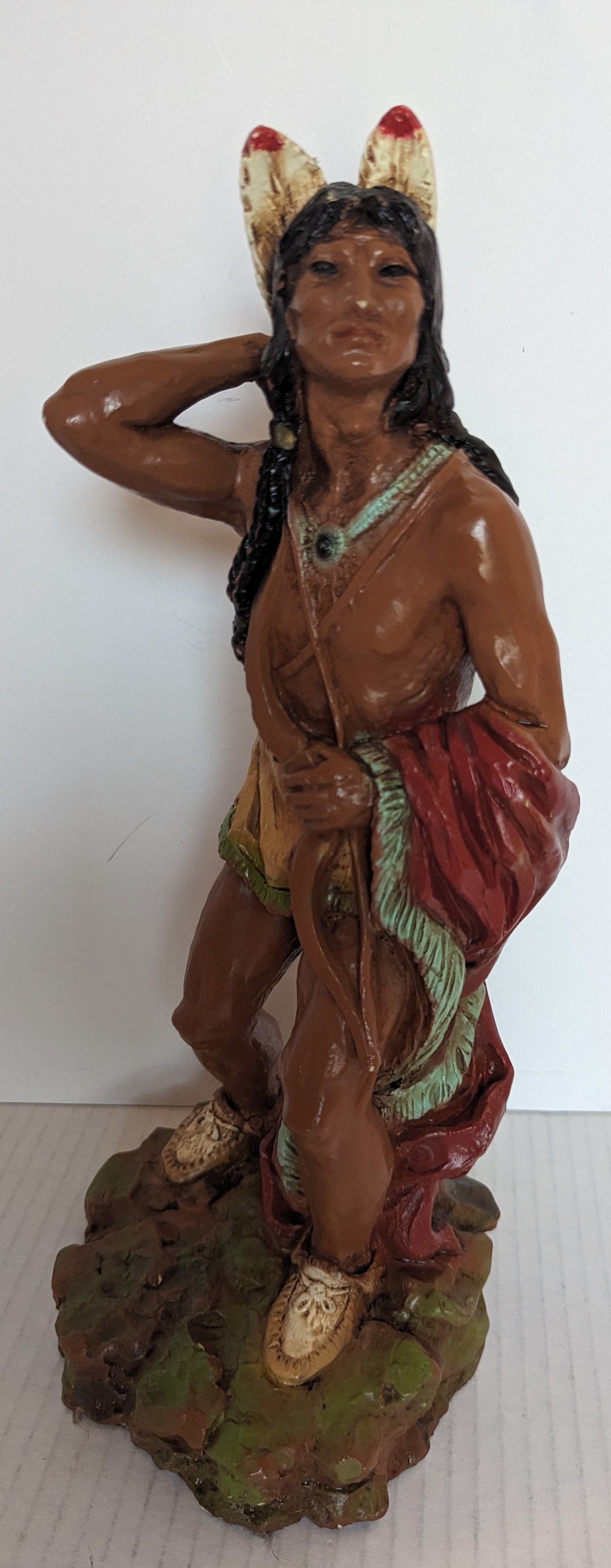 Vintage Native American Statue