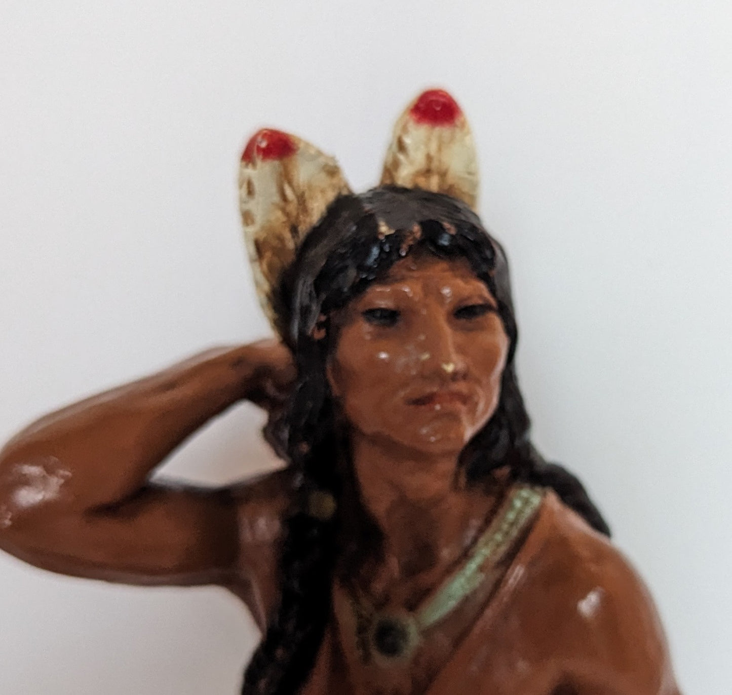 Vintage Native American Statue