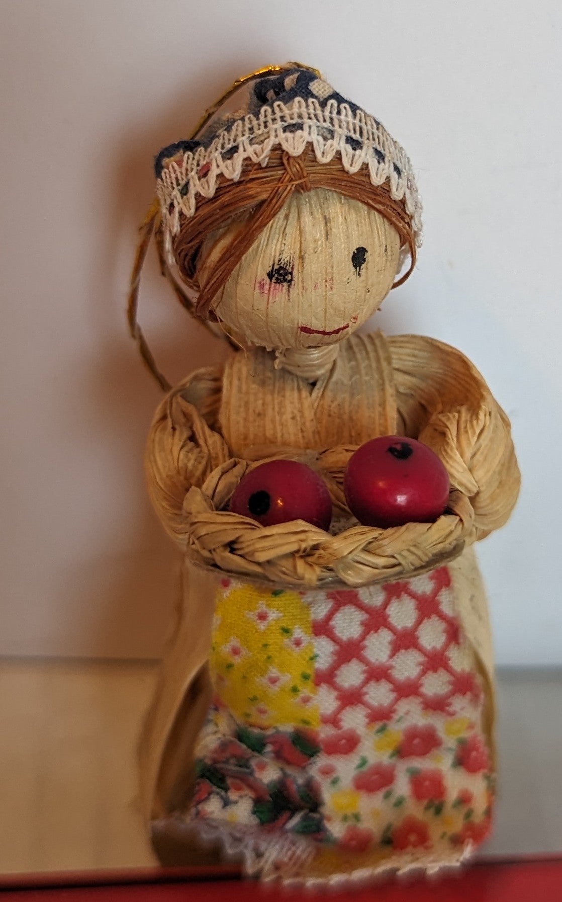 Ornament, Corn Husk Girl