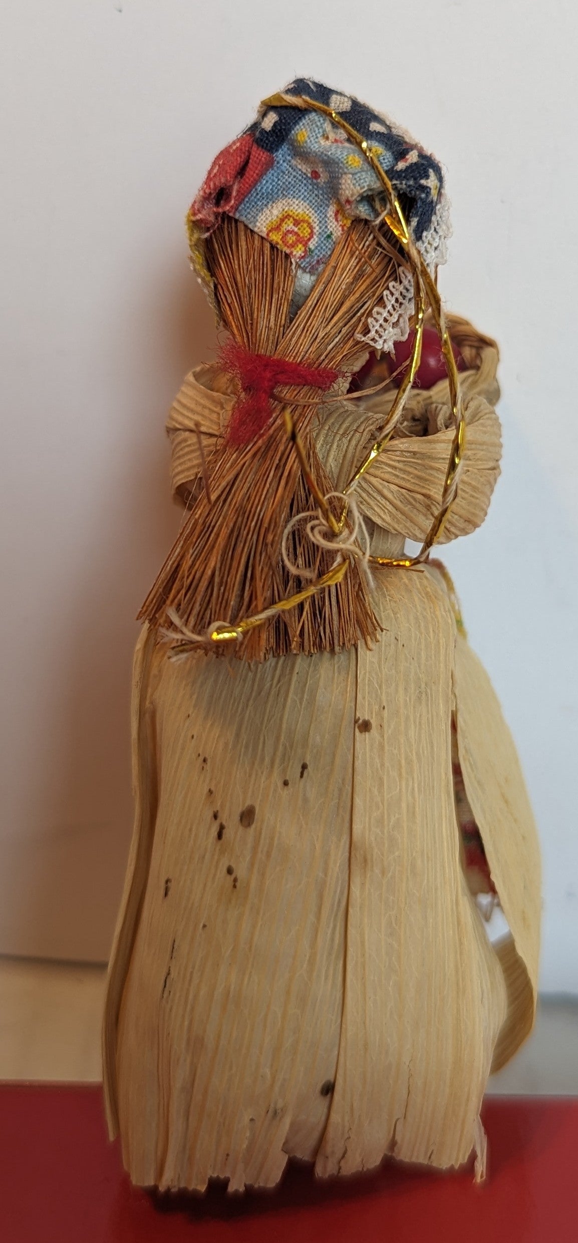 Ornament, Corn Husk Girl