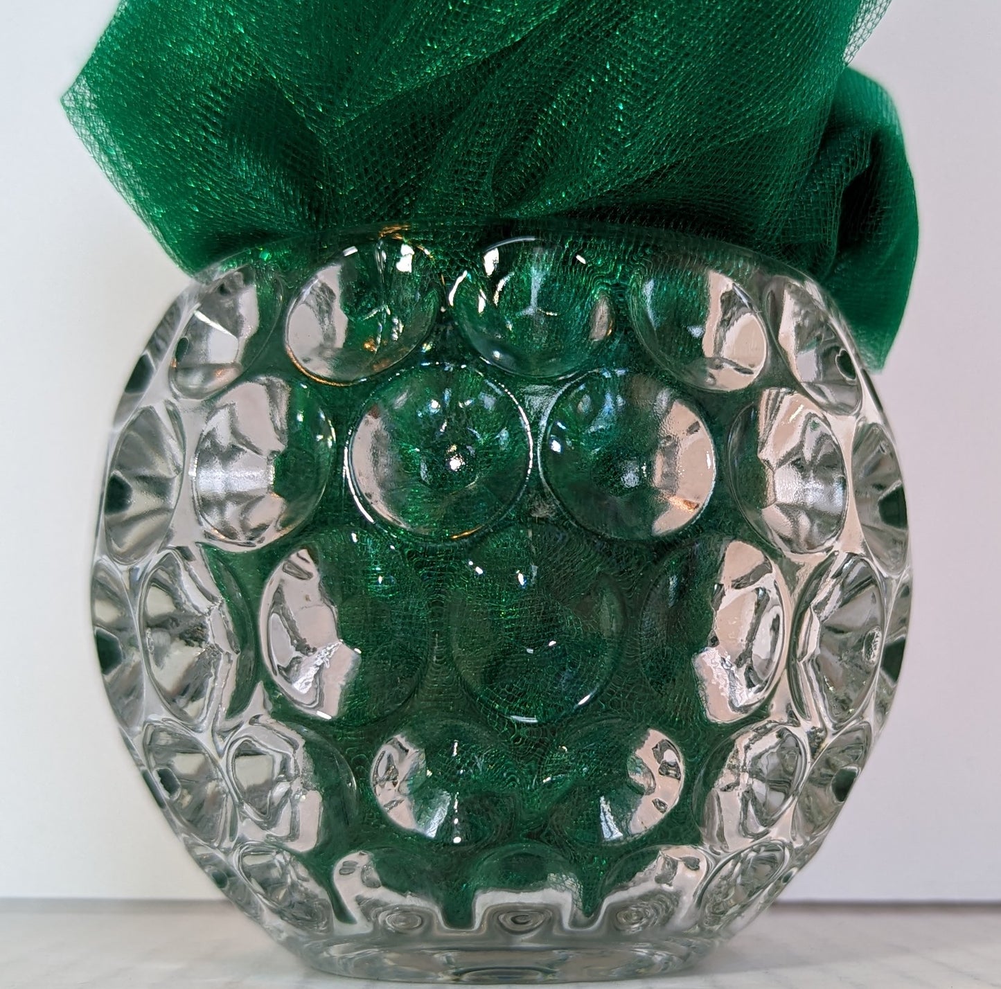 Fitz and Floyd, Crystal Tealight/Votive Candle Holder/Rose Bowl