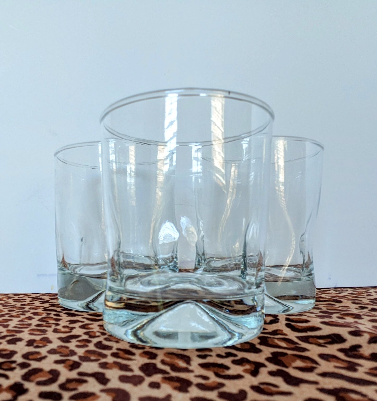 Schott Zwiesel 4-Dimple Bottom Double Old Fashion Glasses