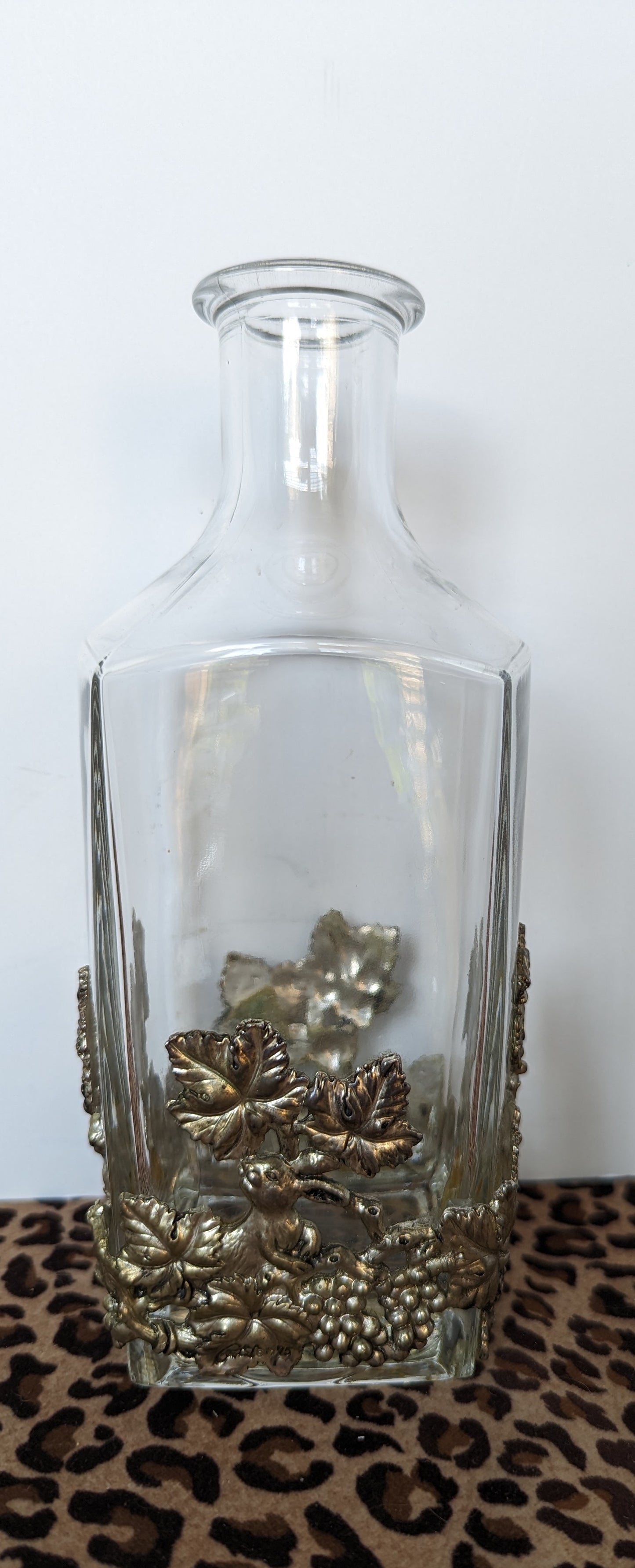 Vintage Arthur Court Designs Glass Decanter