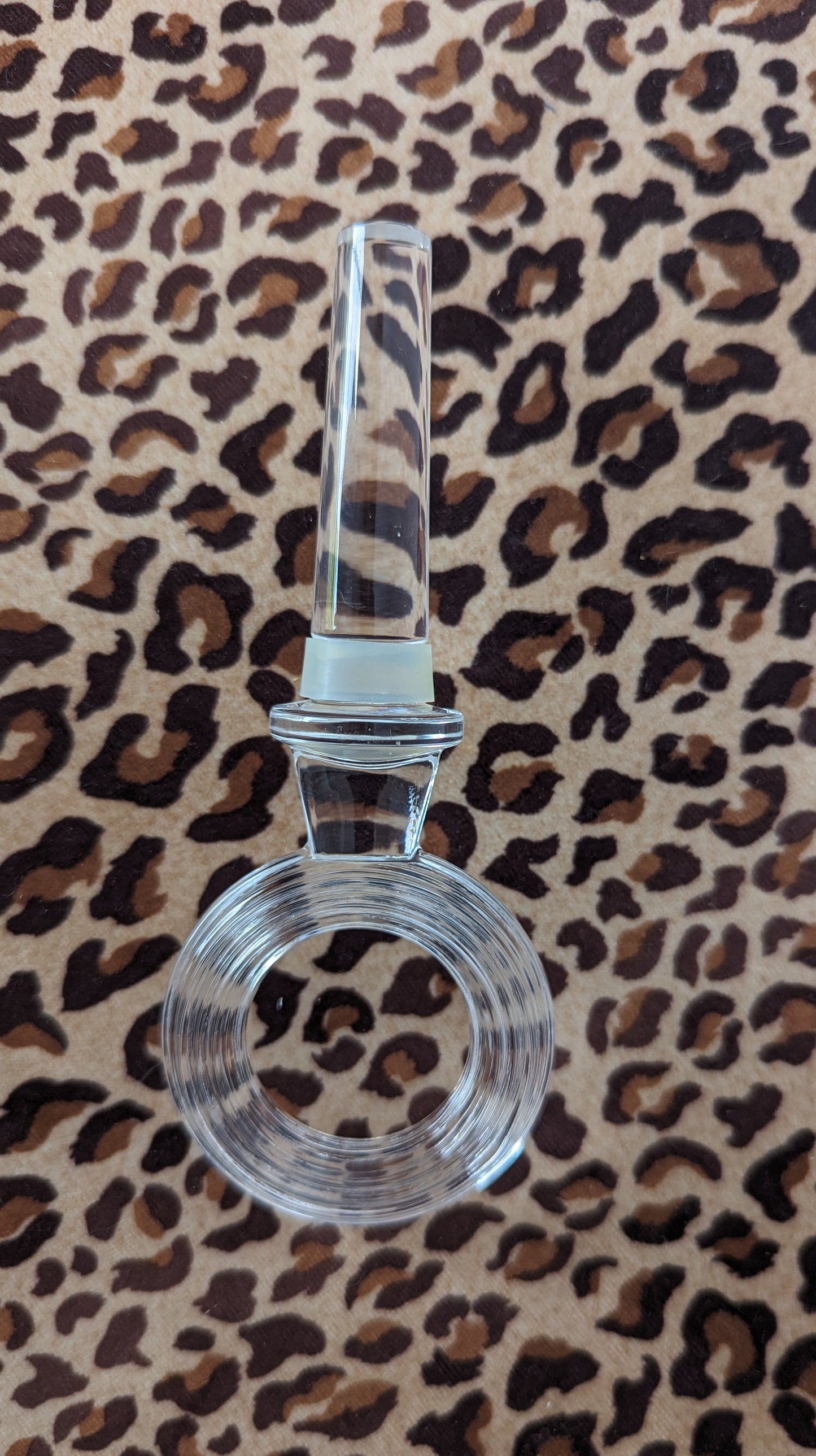 Towle Lead Crystal Bottle Stopper