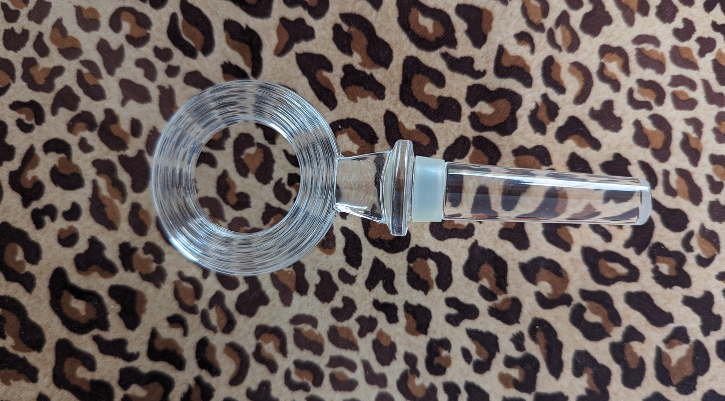 Towle Lead Crystal Bottle Stopper