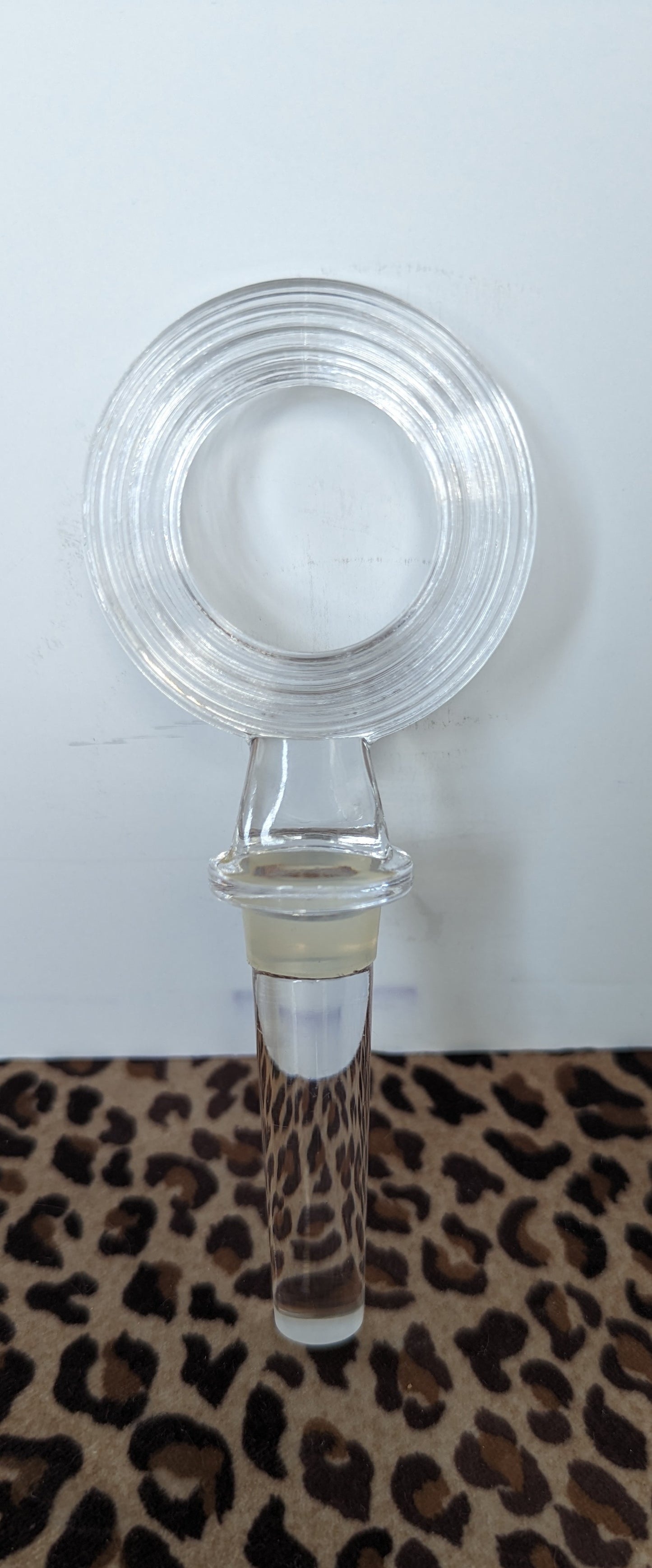 Towle Lead Crystal Bottle Stopper